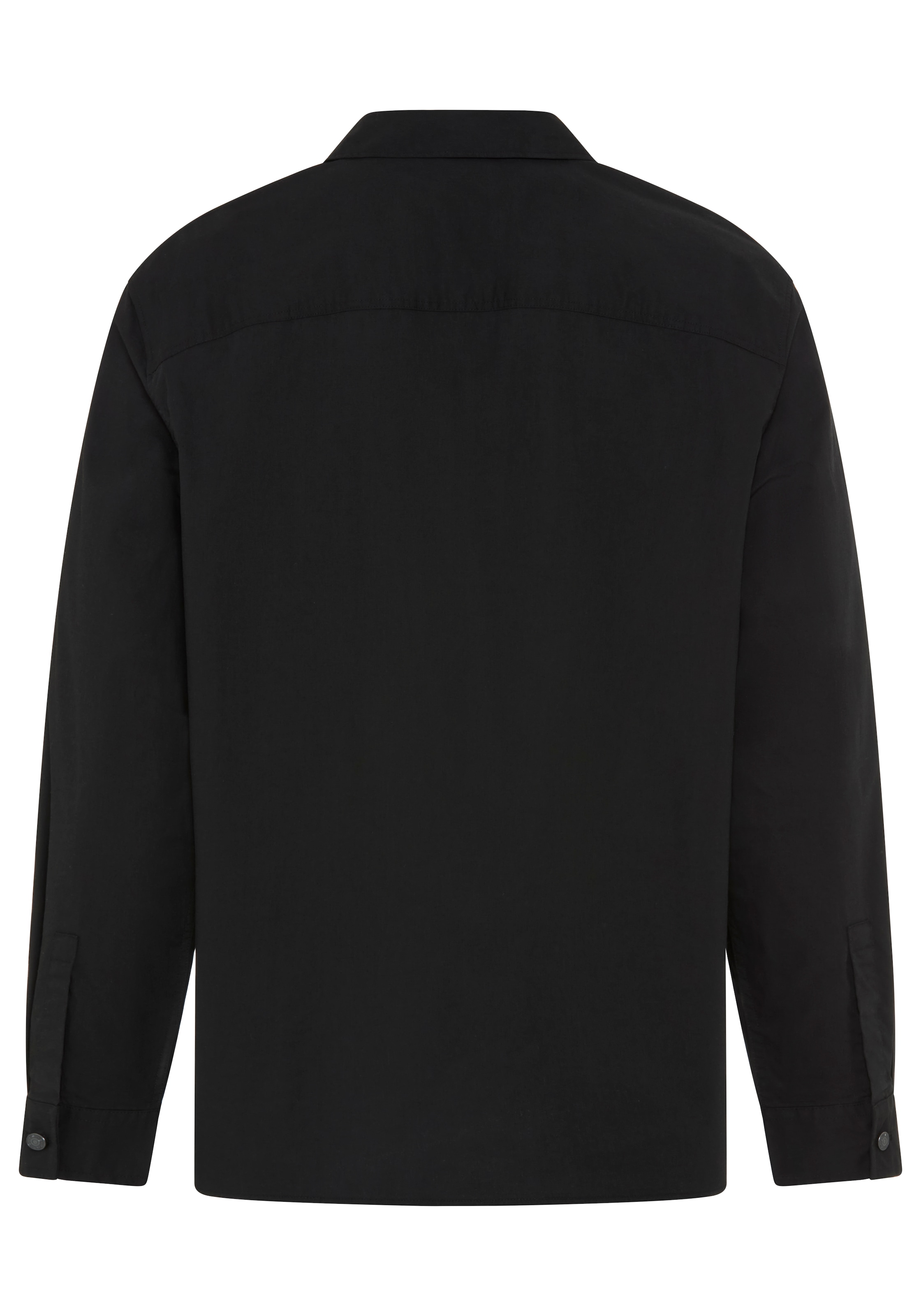 Calvin Klein Jeans Outdoorhemd »Overshirt LS COTTON NYLON UTI« bequeme Passform, Hemdkragen, Markenlabel