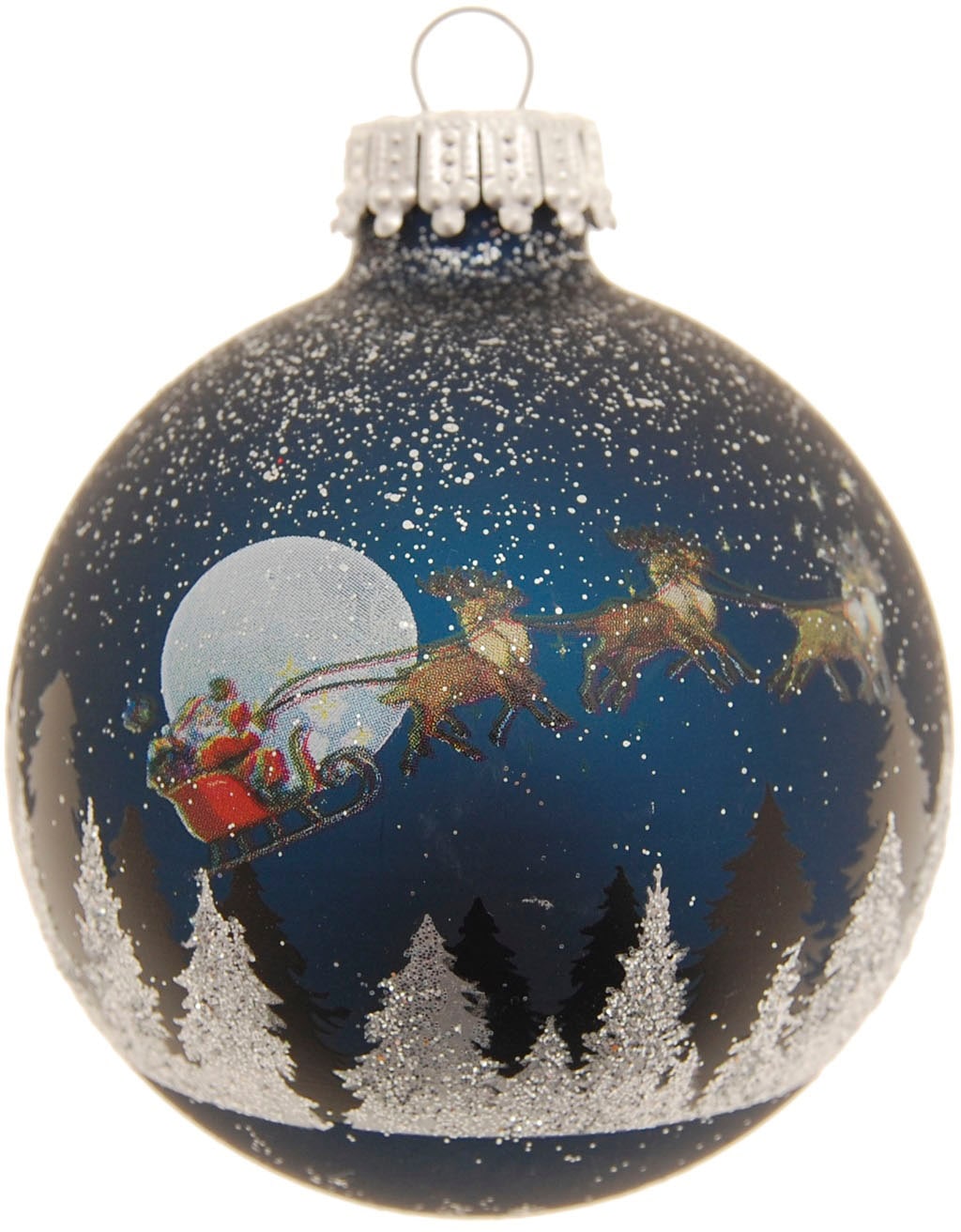 Krebs Glas Lauscha Weihnachtsbaumkugel »Spirit of Christmas, 7 cm« Weihnachtsdeko, Christbaumschmuck, Christbaumkugeln aus Glas