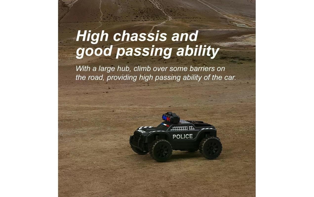 RC-Auto »Turbo Racing Micro Monster Truck C82, Police,«