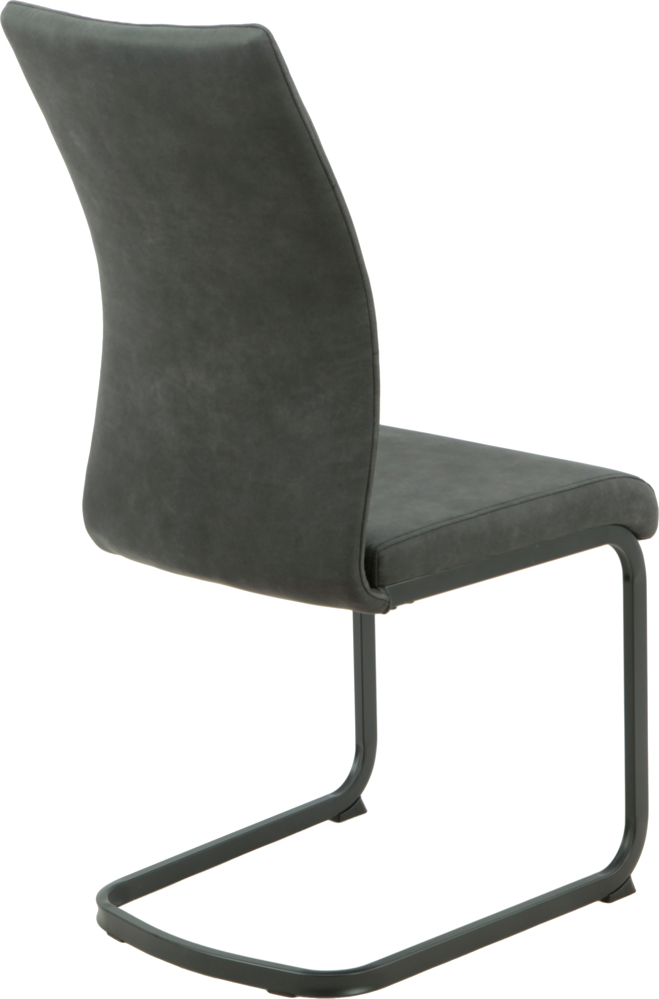 HELA Essgruppe »SPREE« 4 Stk. tlg. Esstisch 140x90 cm mit Dickkante, Microfaserbezug,