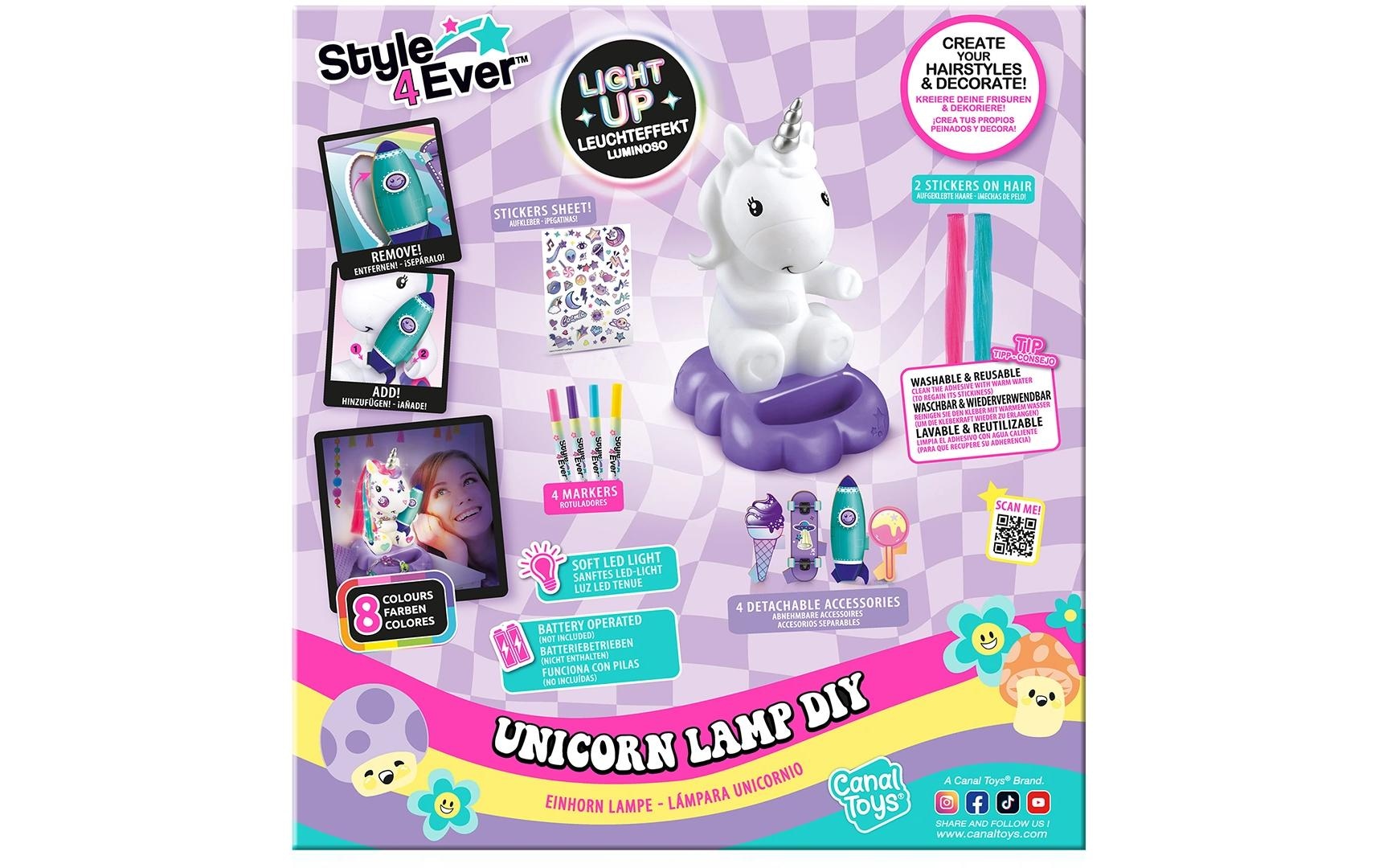 Canal Toys Kreativset »Unicorn DIY Light Up«