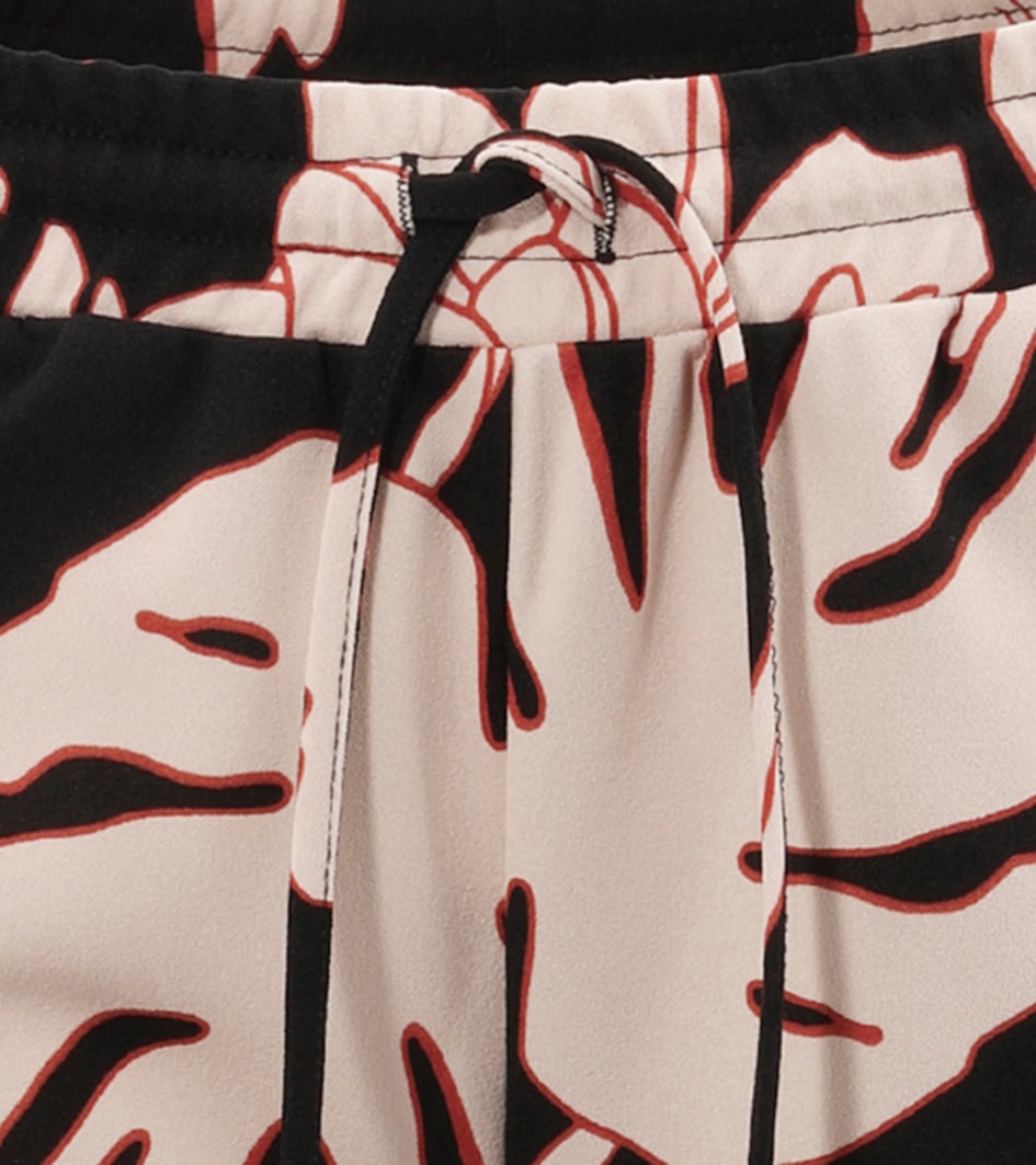 Aniston SELECTED Schlupfhose, mit grossflächigem und abstraktem Blumenmuster
