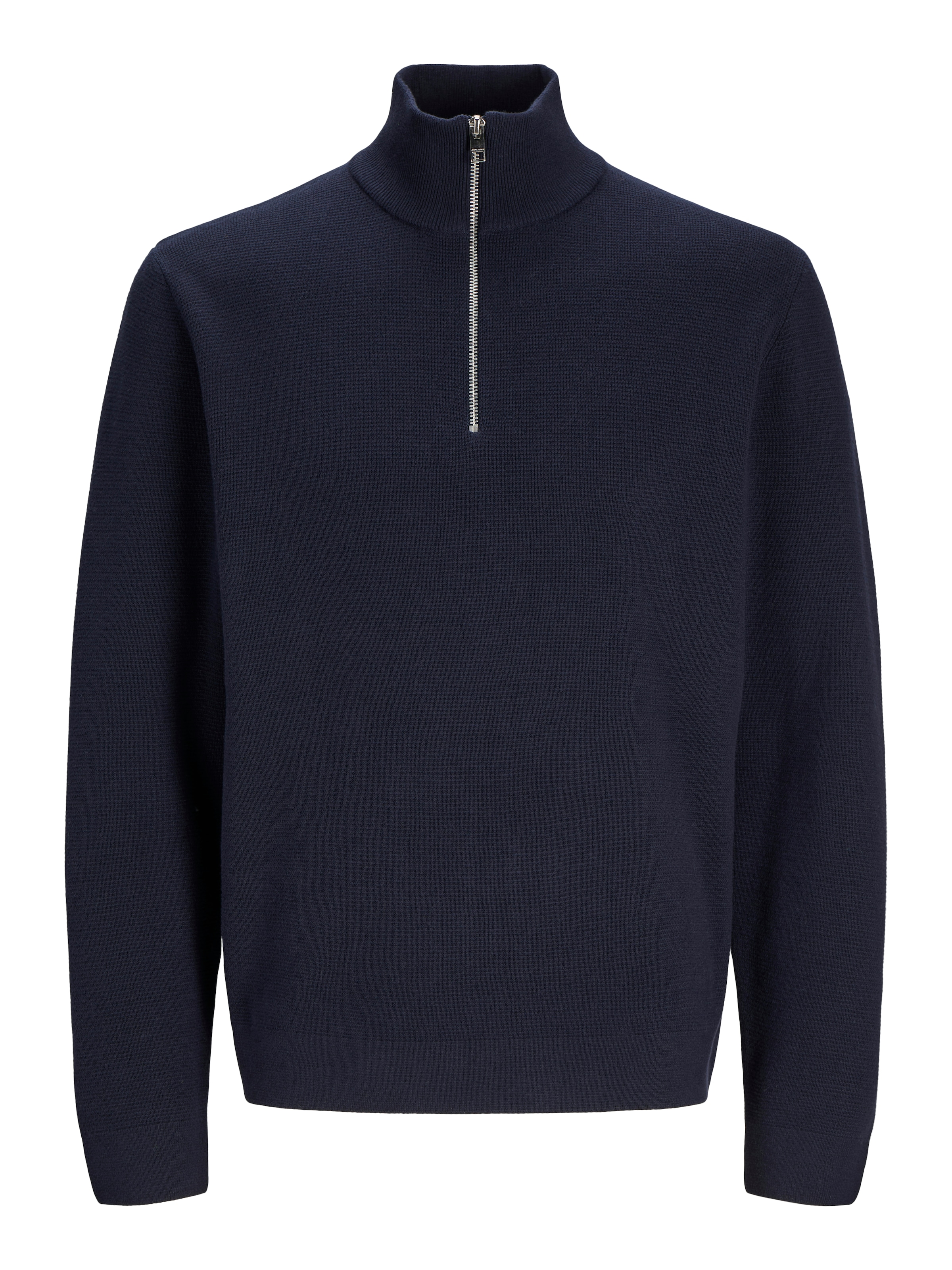 Jack & Jones Troyer »JPRBLAMILANO STITCH KNIT HALF ZIP SN«, mit kurzem Reissverschluss