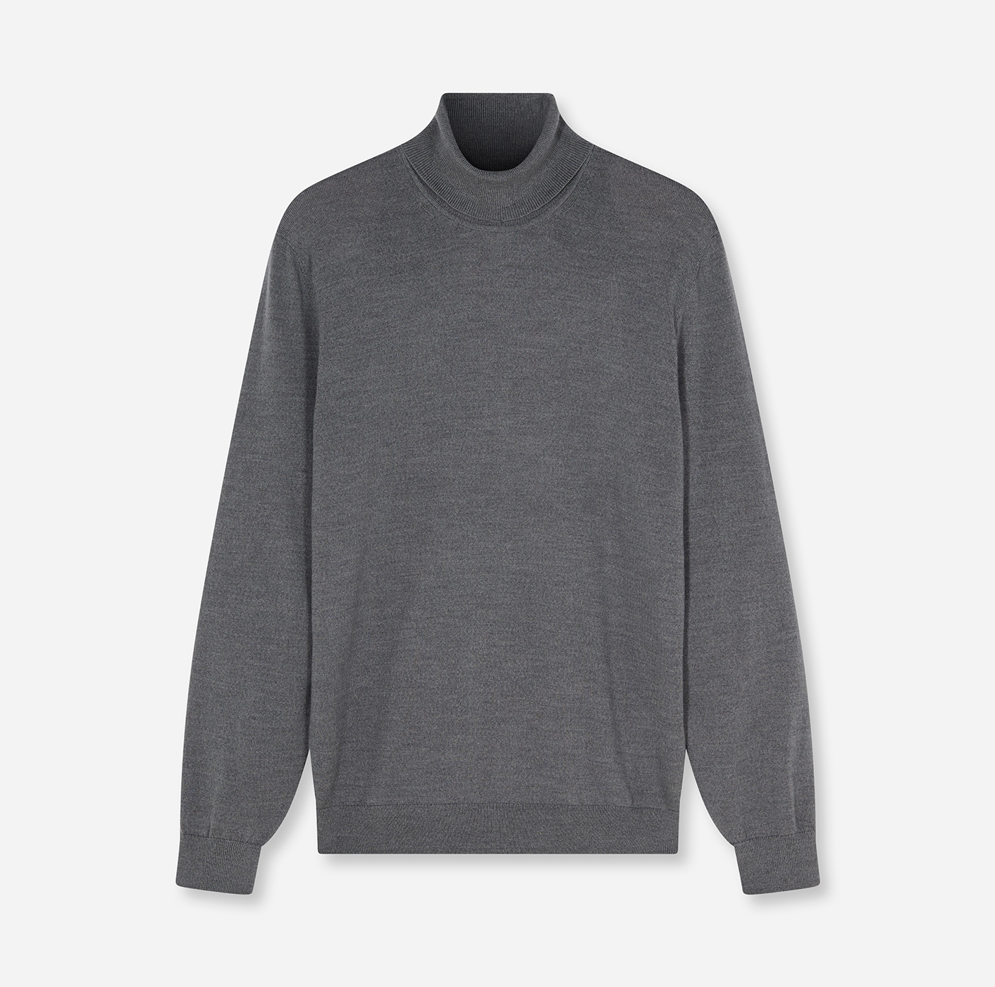 OLYMP Pull à col roulé »OLYMP Strick Casual« aus reiner Wolle