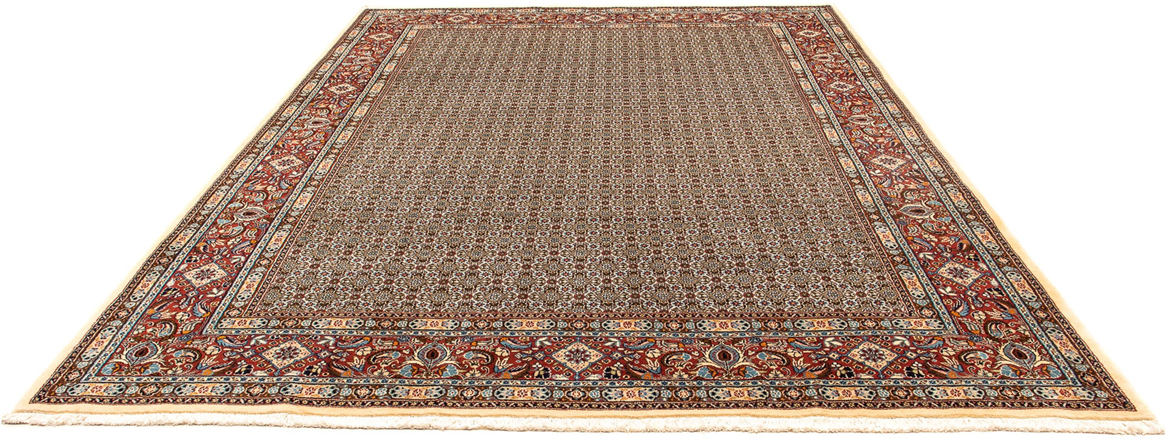 Image of morgenland Orientteppich »Perser - Classic - 345 x 250 cm - mehrfarbig«, rechteckig, 10 mm Höhe, Wohnzimmer, Handgeknüpft, Einzelstück mit Zertifikat bei Ackermann Versand Schweiz