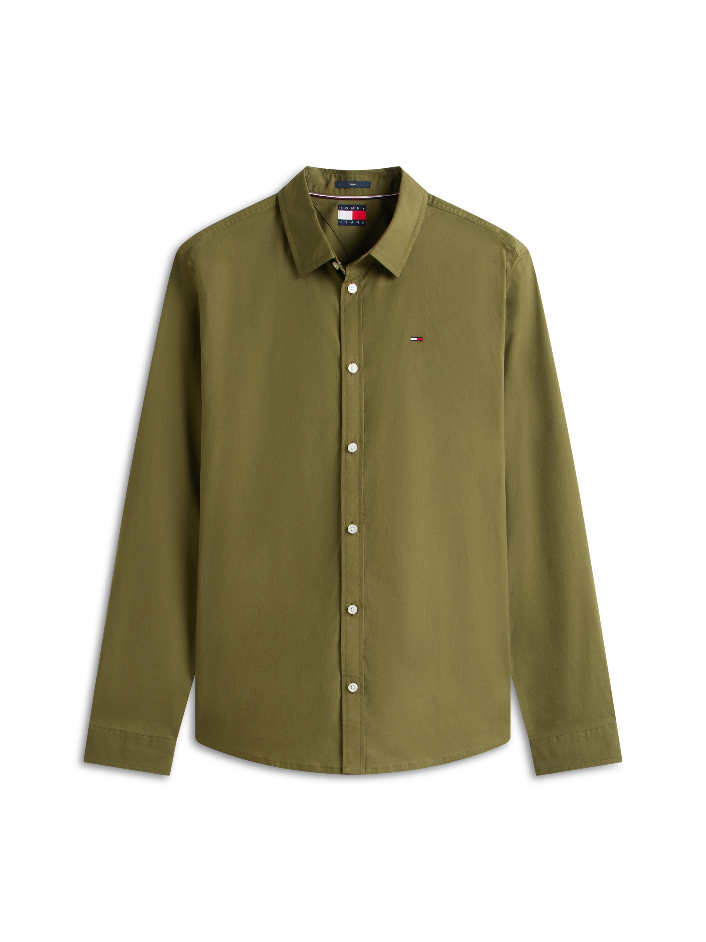 Tommy Jeans Chemise à manches longues »Sabim Stretch Hemd Shirt« Stretch Hemd, Premium, Slim Fit, mit Elasthan