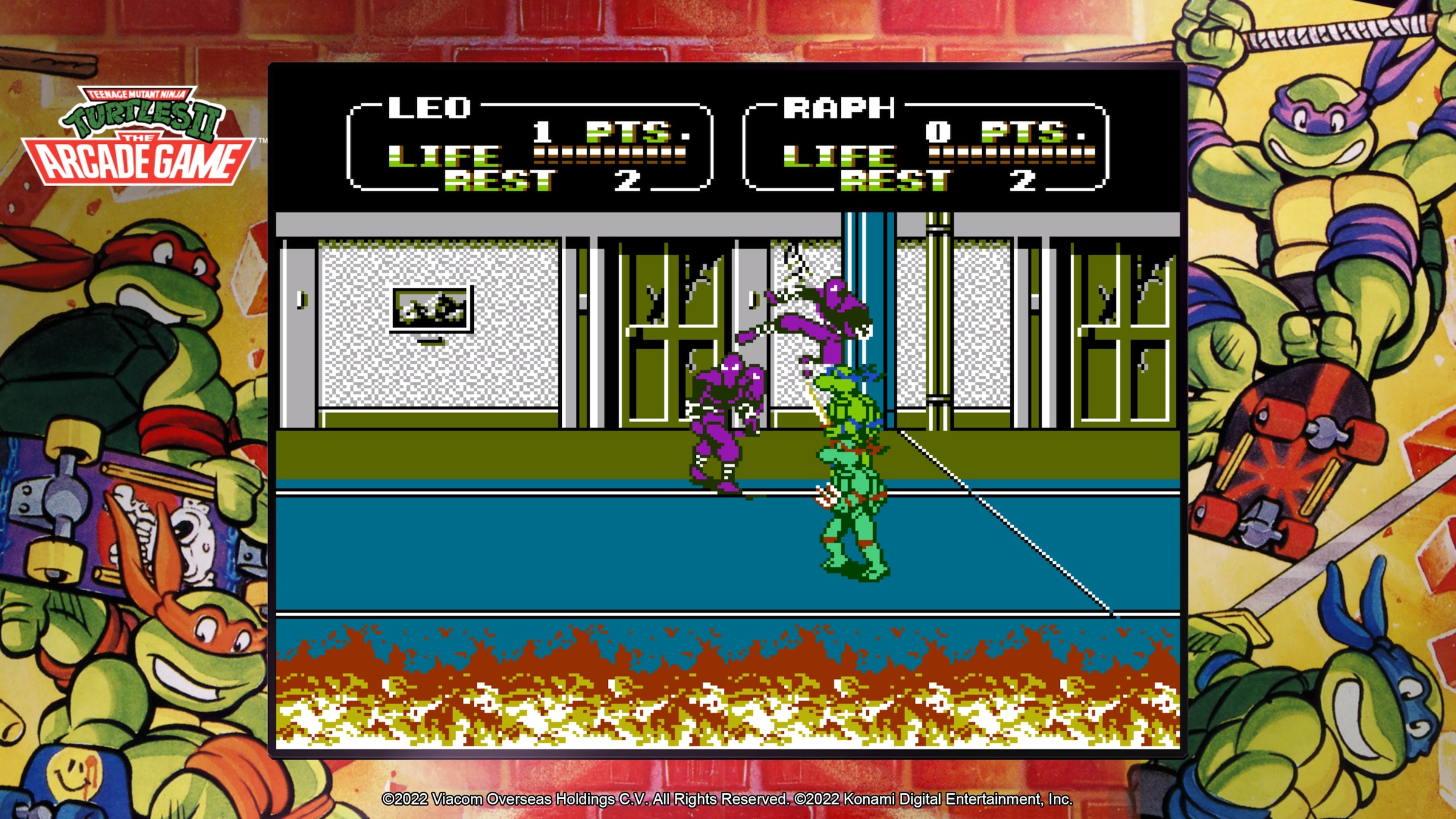 Konami Logiciel de jeu »Teenage Mutant Ninja Turtles - The Cowabunga Collection« PlayStation 5