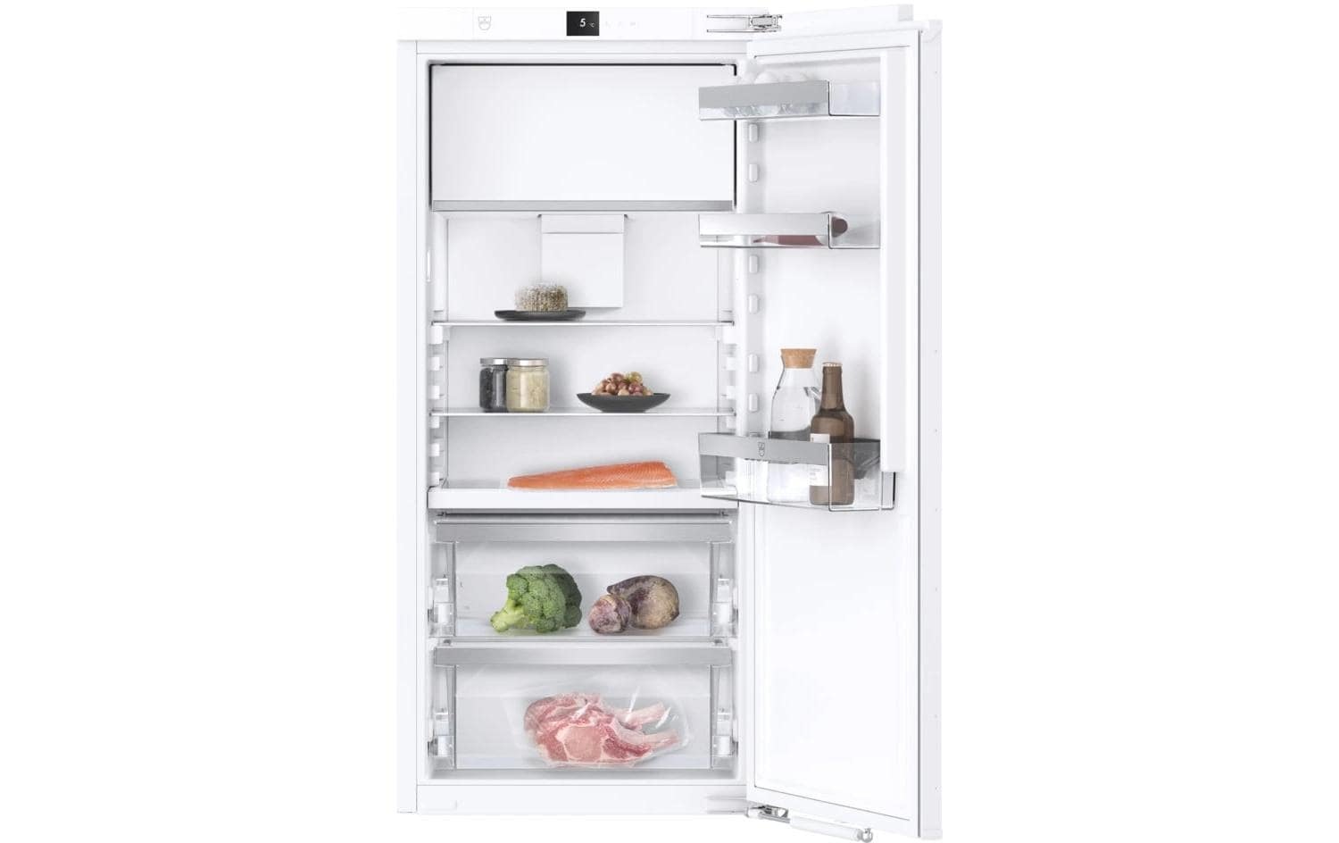 Image of V-ZUG Einbaukühlschrank "Cooler V2000 122KG Rechts" 121,3 cm hoch 55,9 cm breit