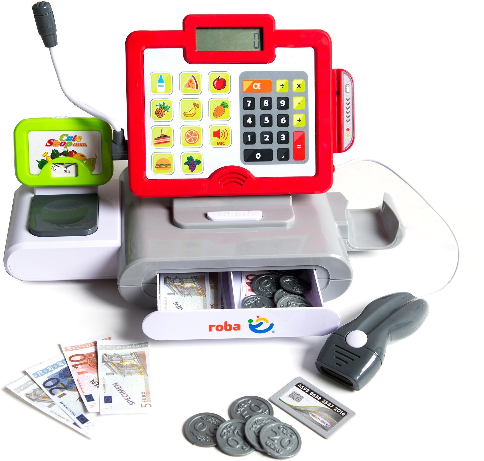 Image of roba® Spielkasse »Kasse mit Spielgeld«, mit Licht und Sound bei Ackermann Versand Schweiz