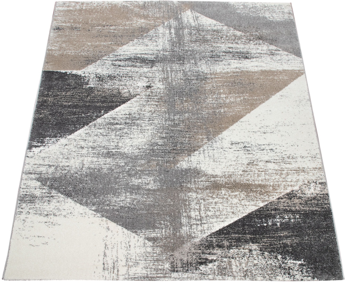 Image of Paco Home Teppich »Mero 102«, rechteckig, 12 mm Höhe, Kurzflor, modernes Design, Pastell-Farben, Used-Optik, ideal im Wohnzimmer & Schlafzimmer bei Ackermann Versand Schweiz