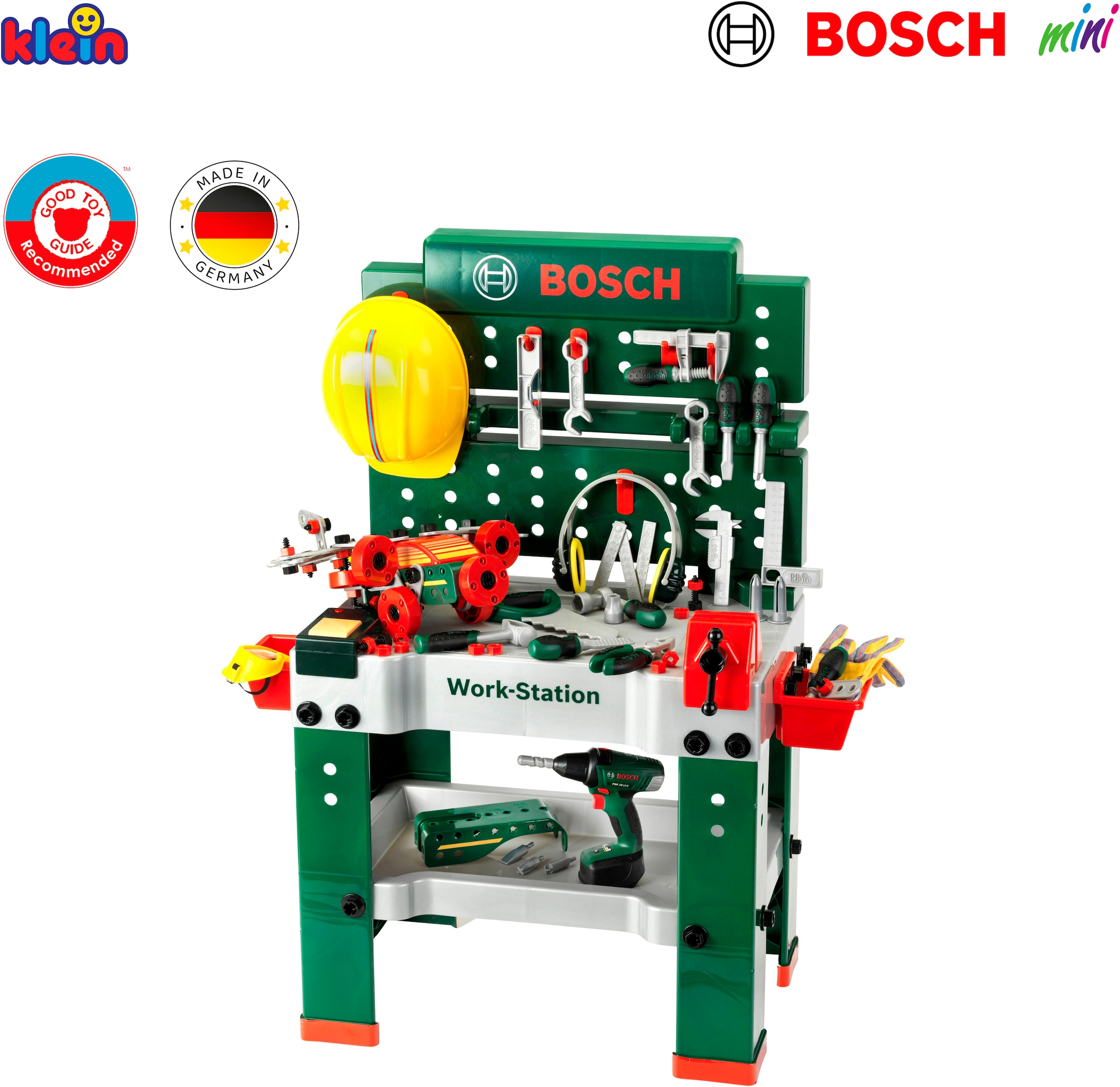 Klein Établi de jeu »BOSCH Werkbank No.1 2016« mit Sound, Made in Germany