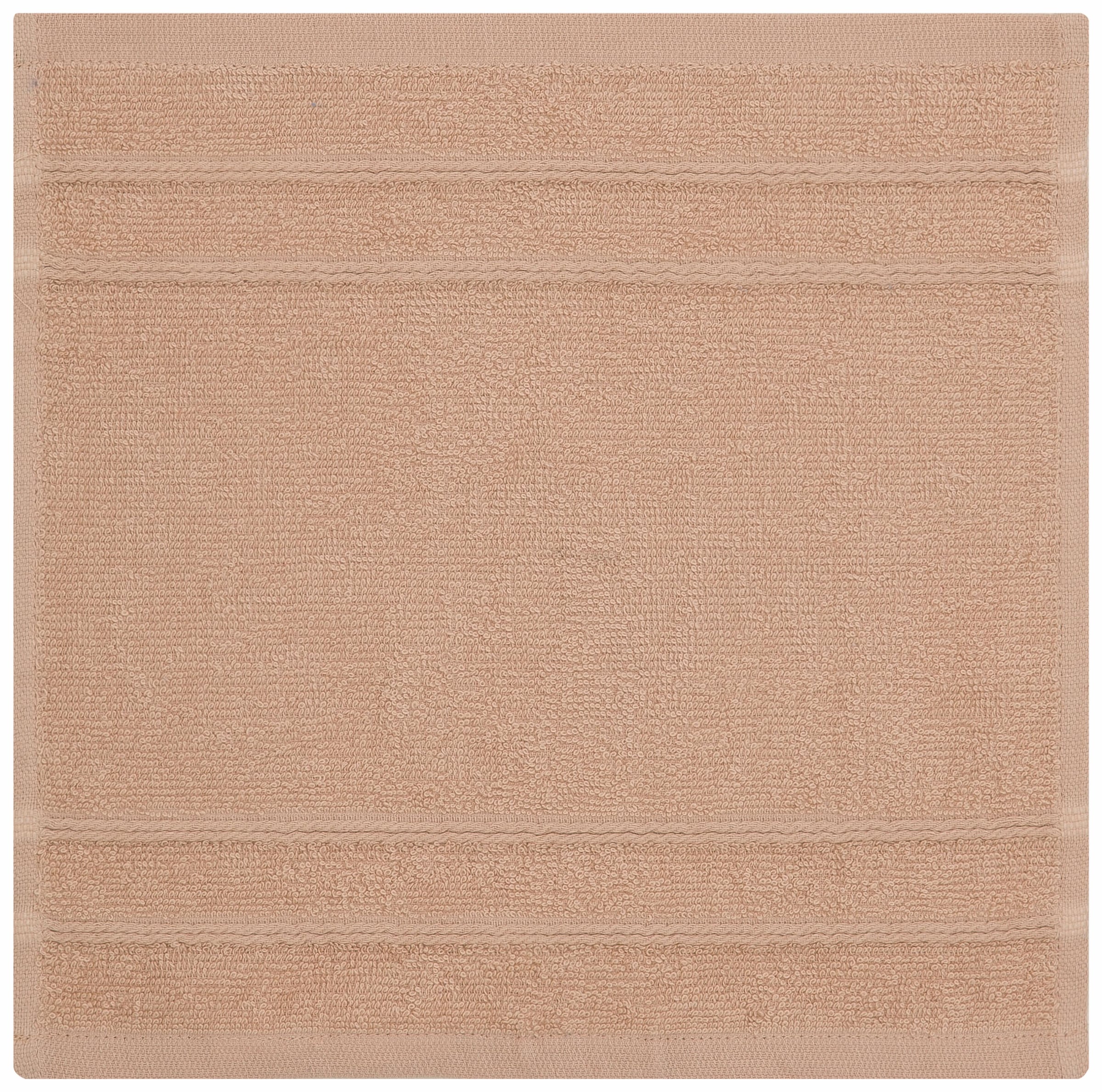 my home Set de serviettes »Inga, Duschtücher, Handtücher, Gästetücher, Seiftücher« Handtücher mit feiner Bordüre, 100% Baumwolle, einfarbig, weich