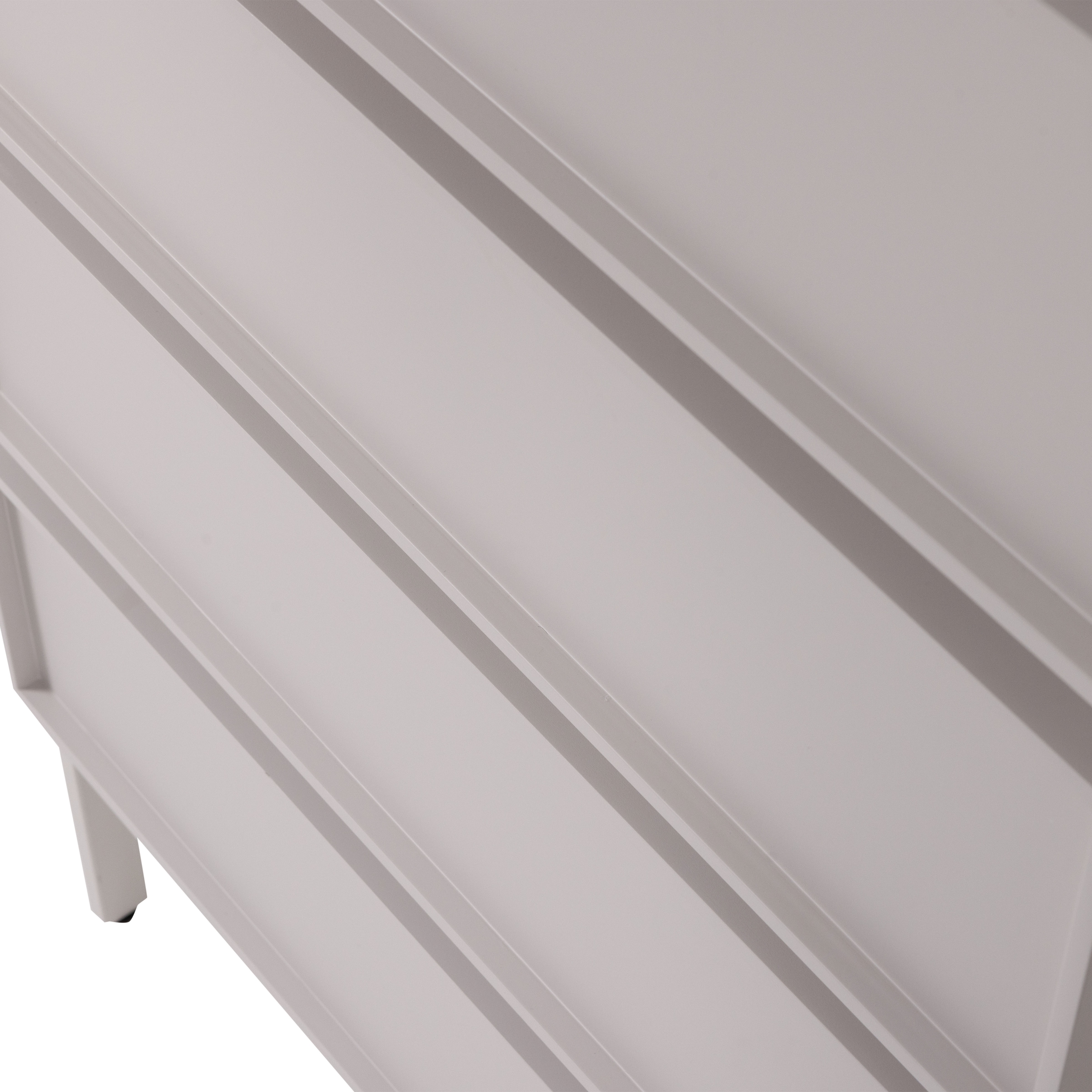 WOOOD Buffet »Tours mit Melamin-MDF und breiter Ausführung B 120 x T 42 x H 80 cm« Capacité de charge de la plaque de recouvrement 50 kg, surface anti-salissures