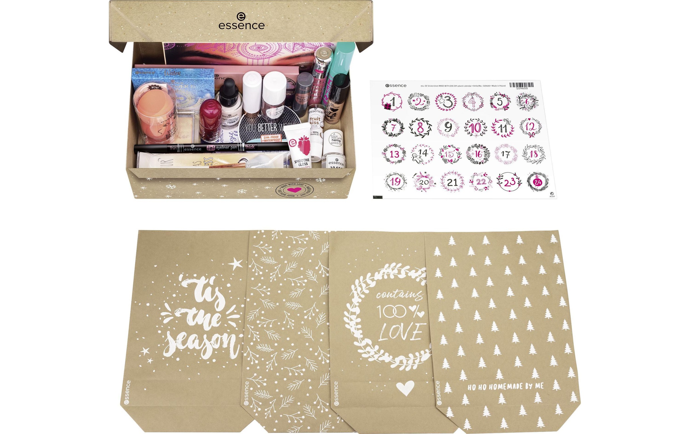 Essence Adventskalender »Beauty«, Es liegt keine Altersempfehlung vor