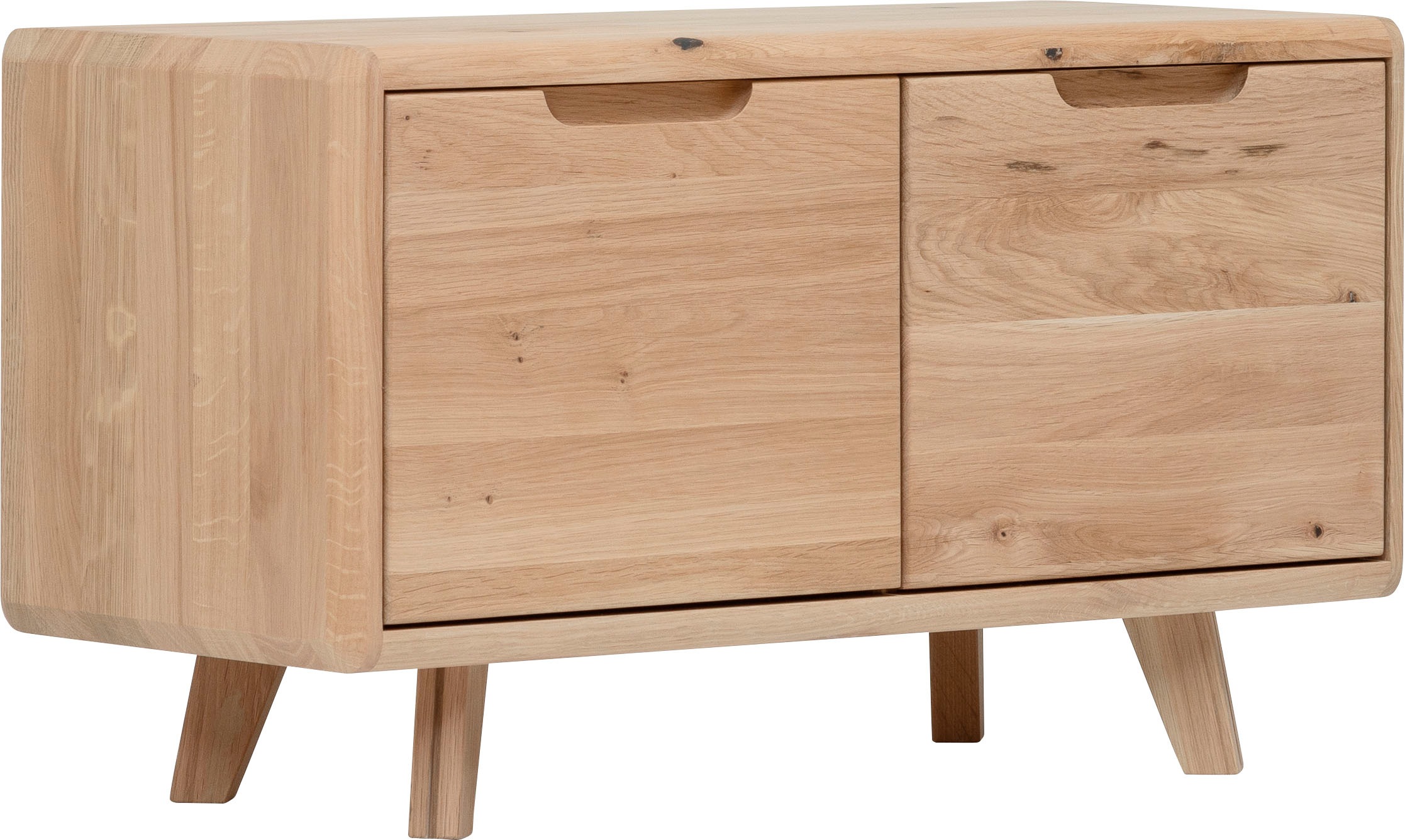 Image of Home affaire Kommode »Infinity«, mit schönen abgerundeten Kanten, aus massivem Eichenholz bei Ackermann Versand Schweiz