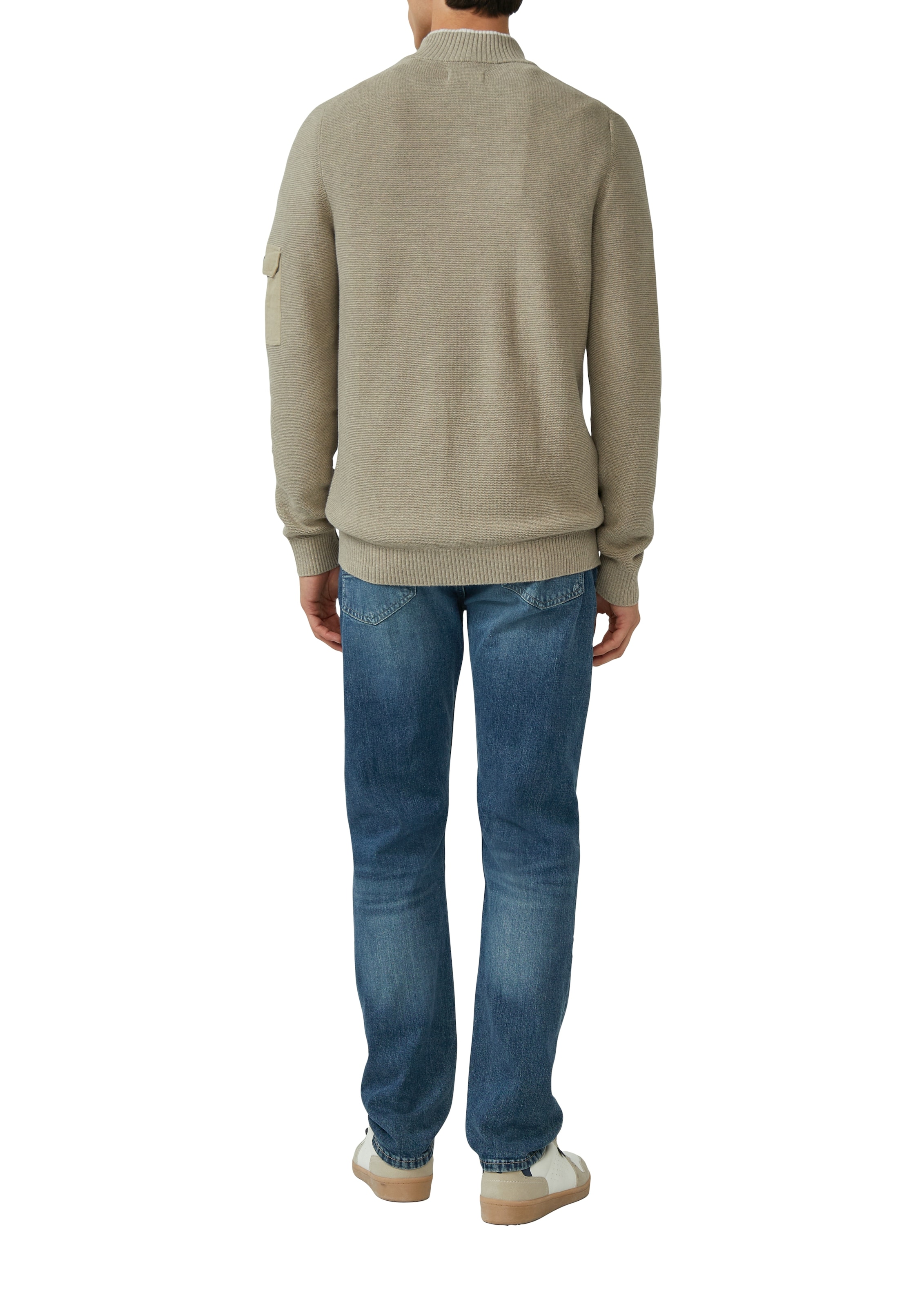 s.Oliver Pull en tricot mit Logo Stickerei