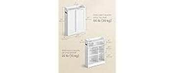 VASAGLE Kommode »französichen Stil 60 x 80 cm«