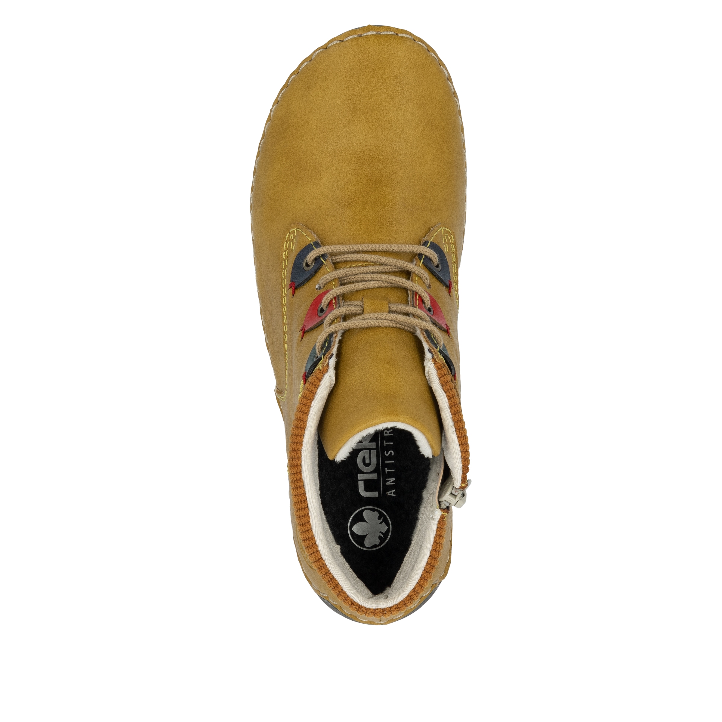 Rieker Bottines à lacets  Bottine, sneaker montante avec fermeture éclair intérieure