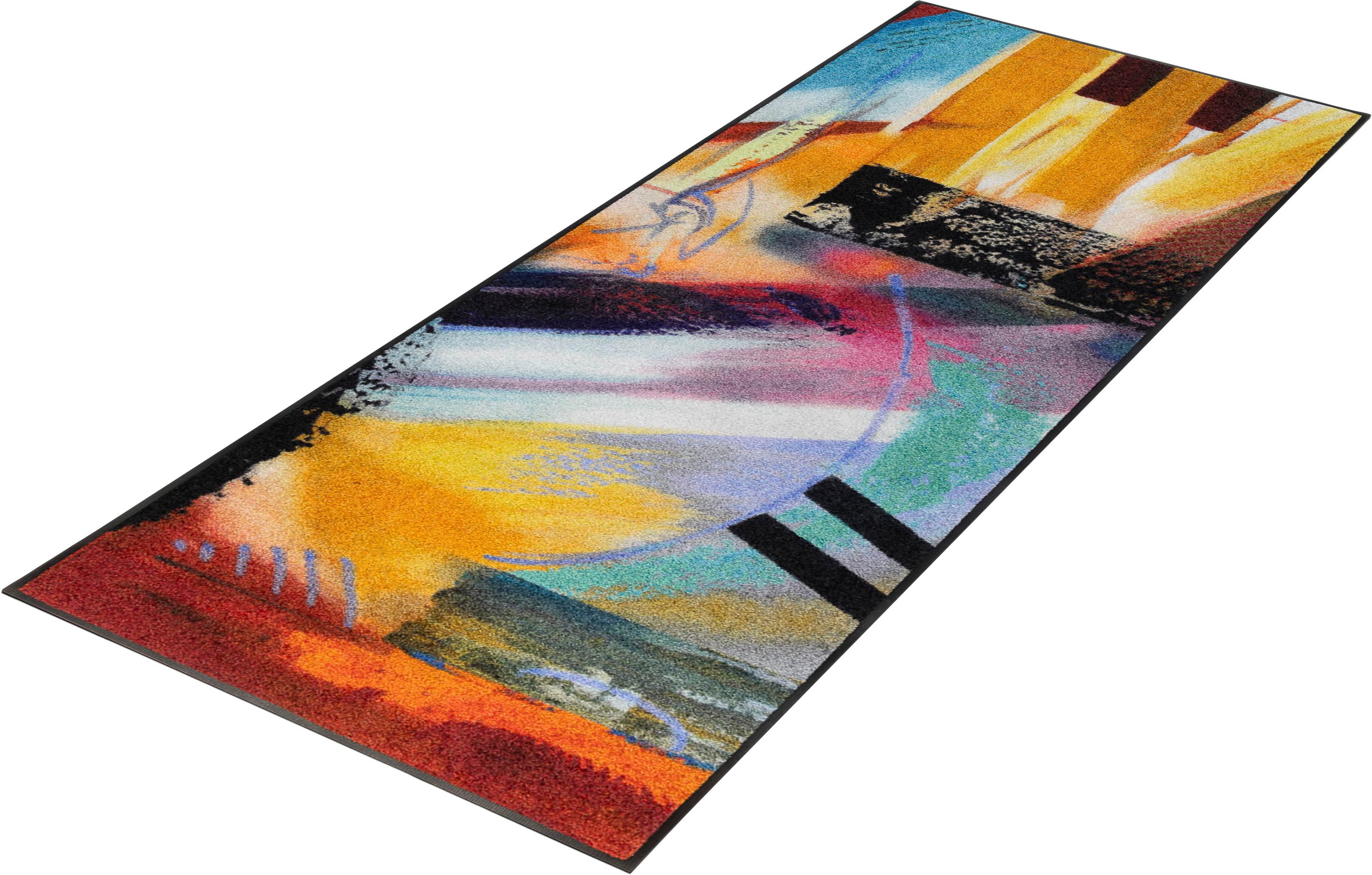 Image of wash+dry by Kleen-Tex Läufer »heal my soul«, rechteckig, 7 mm Höhe, Schmutzfangläufer, In- und Outdoor geeignet, waschbar, ideal in Diele & Flur bei Ackermann Versand Schweiz