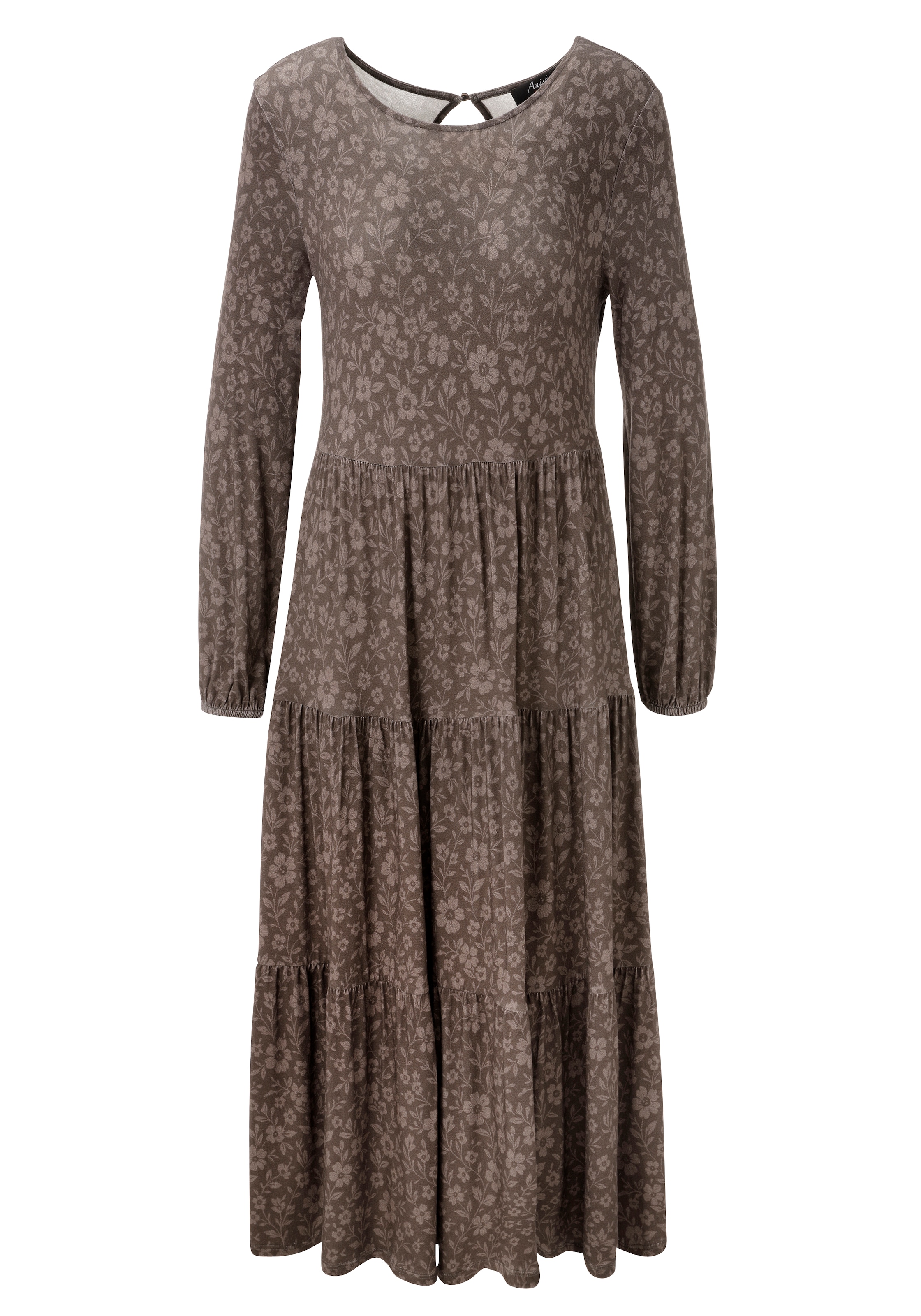 Aniston CASUAL Robe en jersey avec imprimé floral discret - chaque pièce est unique - NOUVELLE COLLECTION