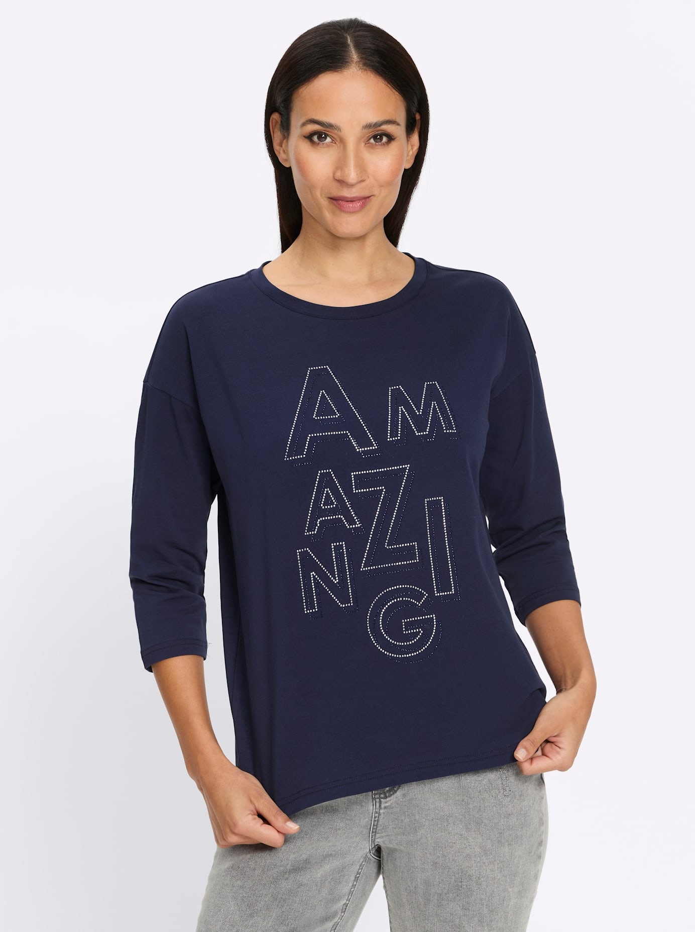 heine 3/4-Arm-Shirt »Shirt« 1