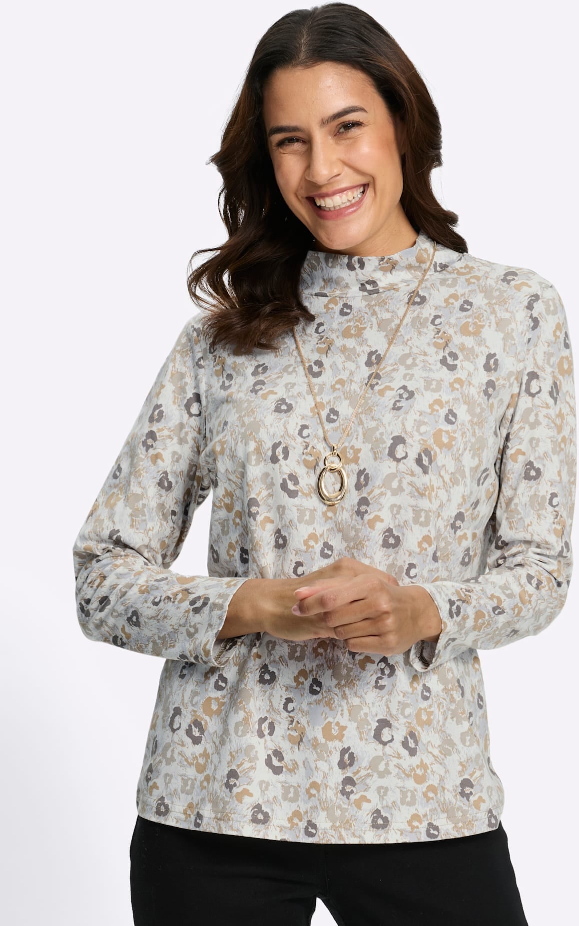 Inspirationen Stehkragenshirt »Stehkragen-Shirt« 1