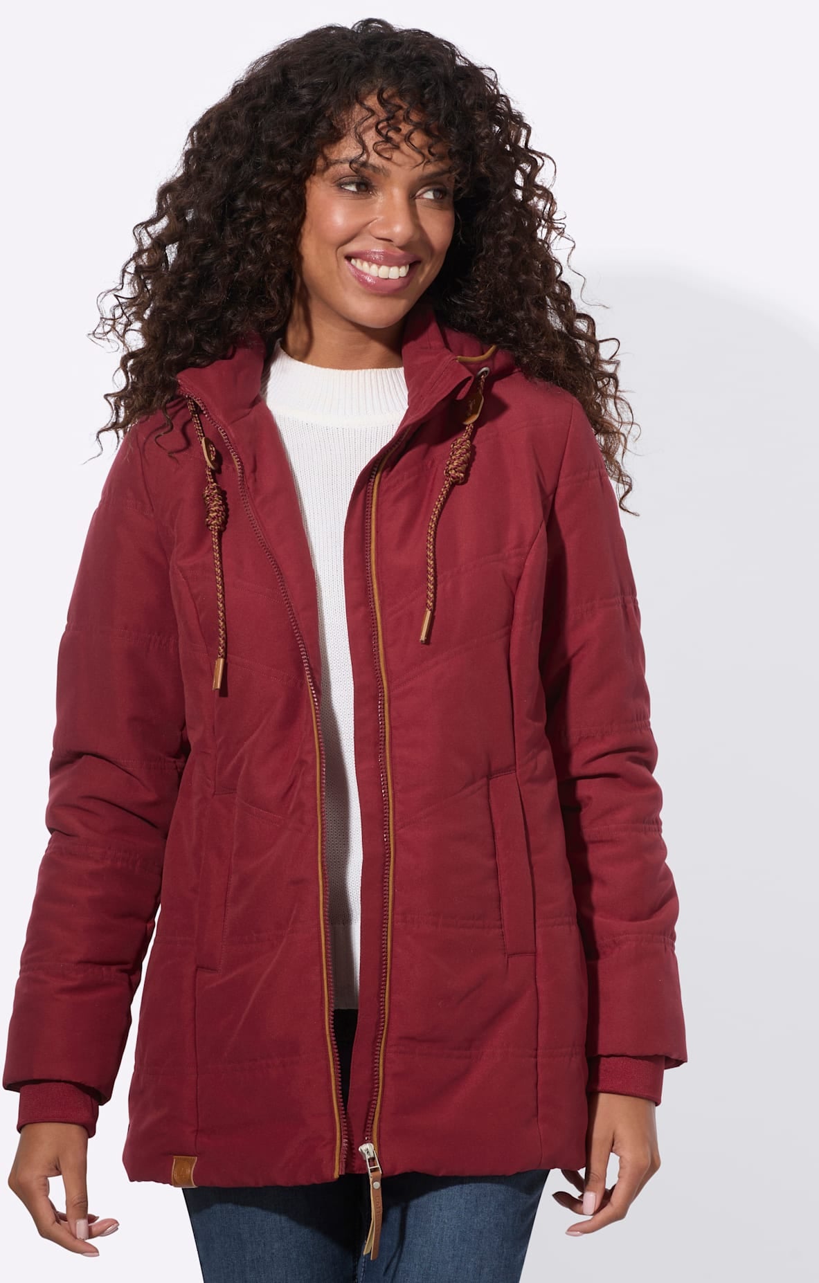 Casual Looks Veste matelassée avec capuche