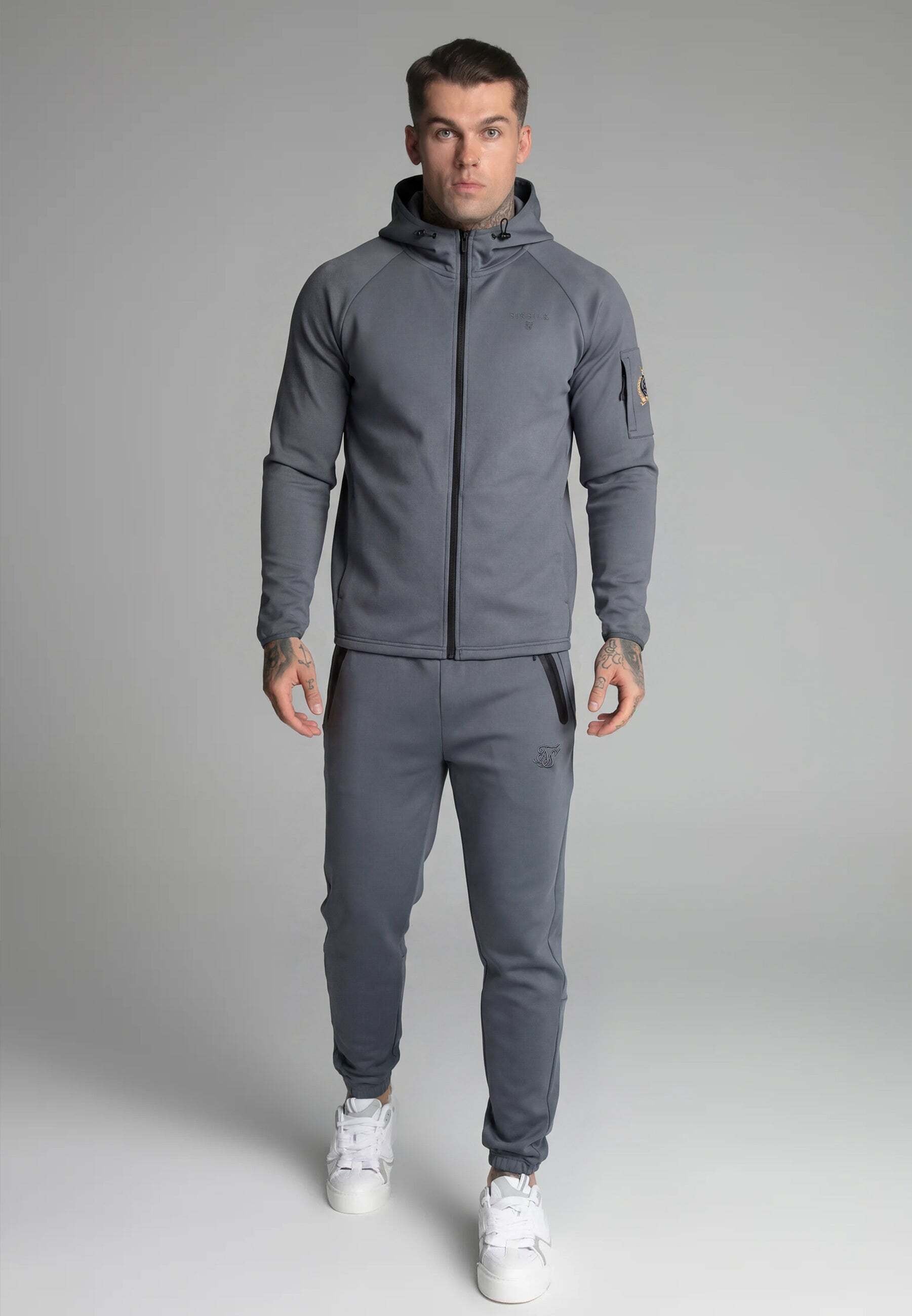 Siksilk Veste sweat »Siksilk Sweatjacke Full Zip«