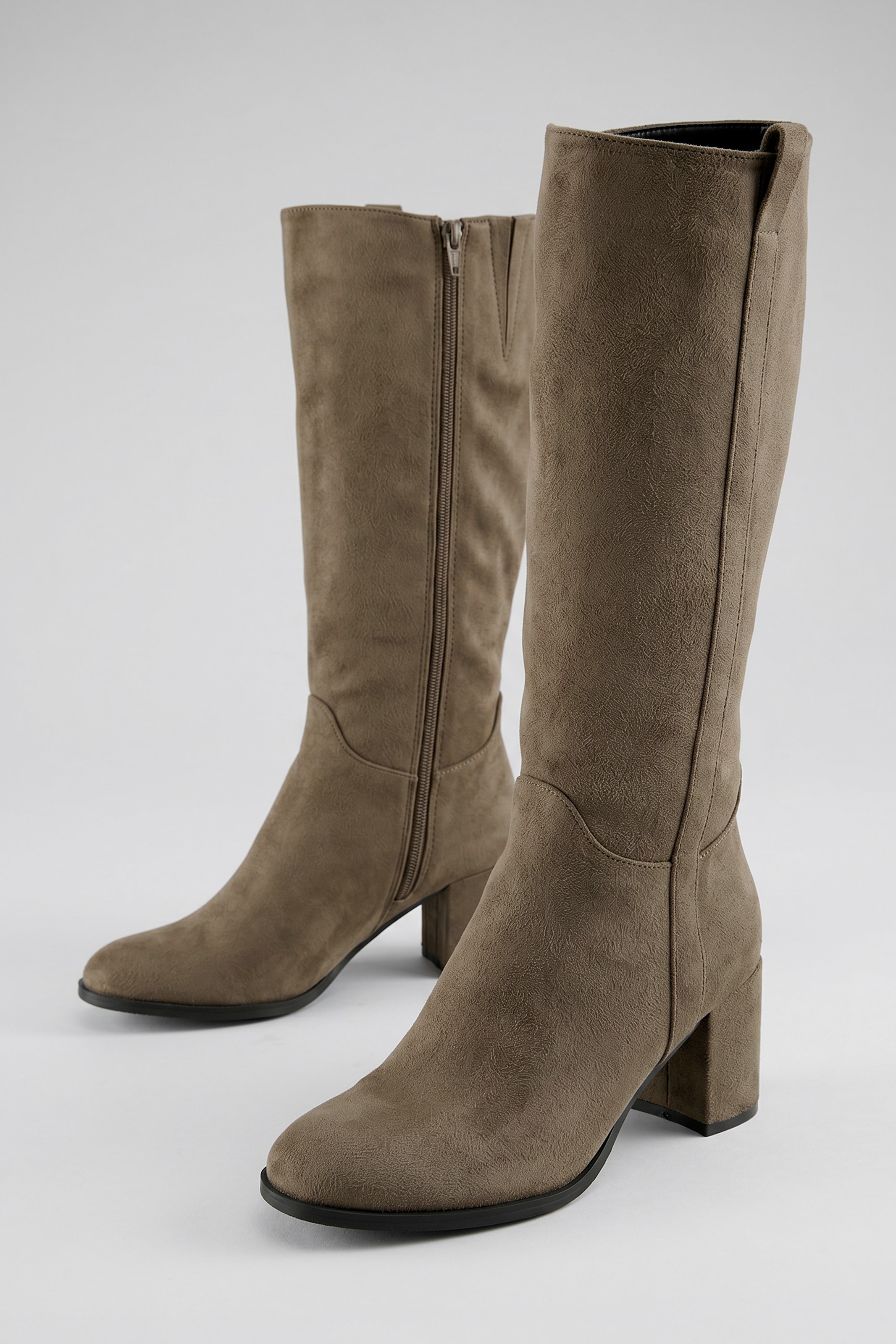 Image of Aniston SHOES Stiefel Stiefelette, Langschaftstiefel mit Reissverschluss- NEUE KOLLEKTION