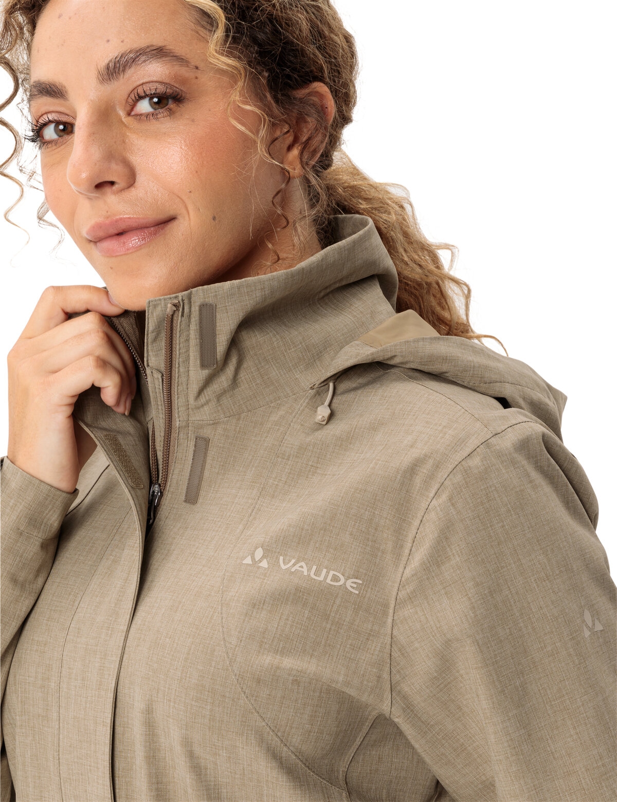 VAUDE Veste d'extérieur »Women's Rosemoor Jacket II« avec capuche Avec capuche amovible, déperlant, coupe-vent, respirant