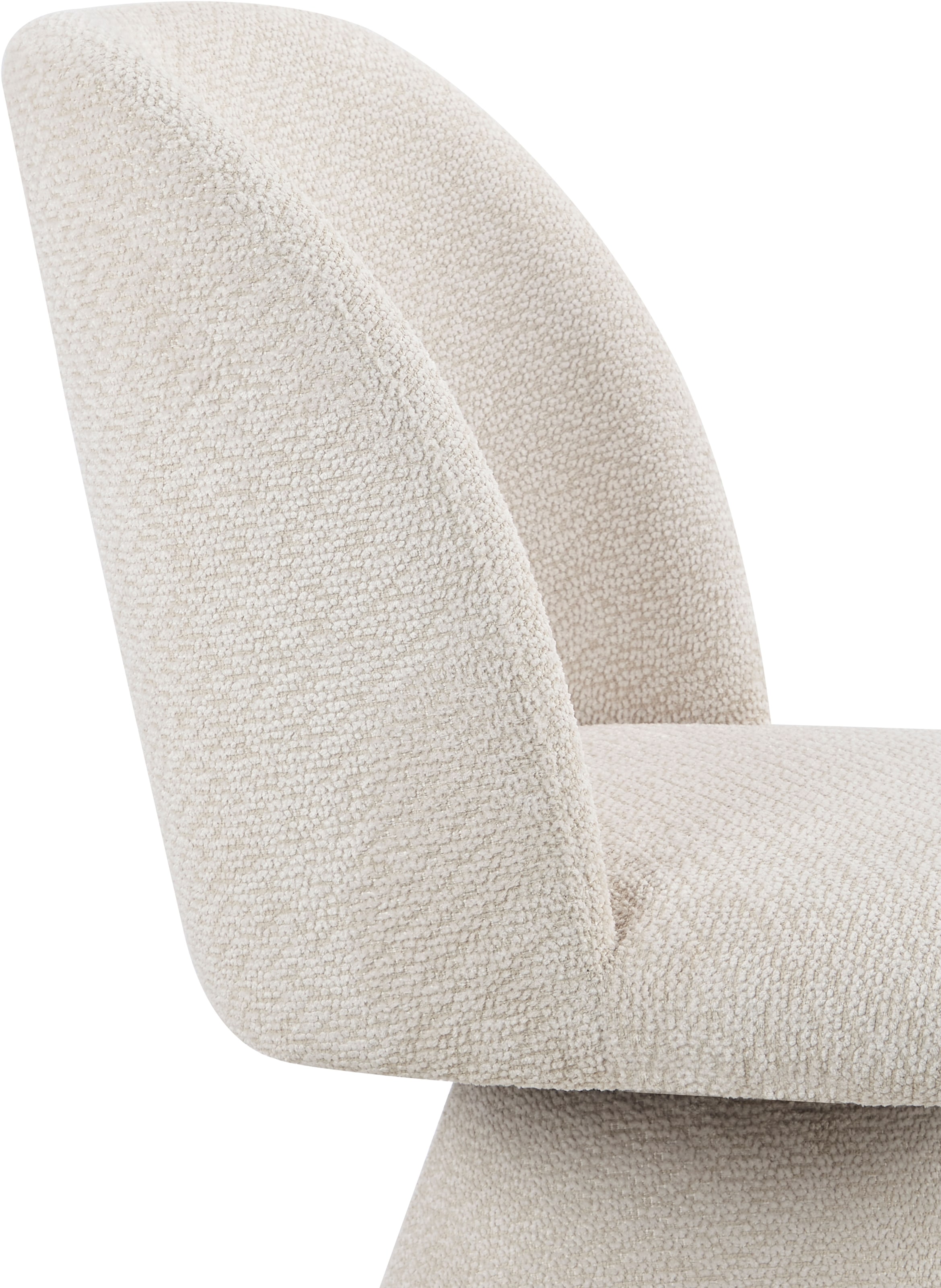 HELA Chaise de salle à manger »BARI II Drehstuhl« (Ensemble) 1 cuisPivotant à 360°, pied rembourré, tissu tissé, rembourrage ferme