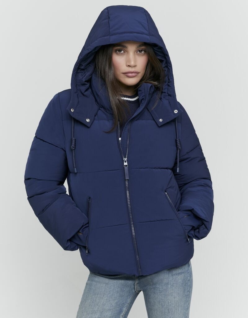 Tally Weijl Steppjacke »SJAPETASICS« mit Kapuze mit Kapuze und Kordelzug, Reissverschlusstaschen