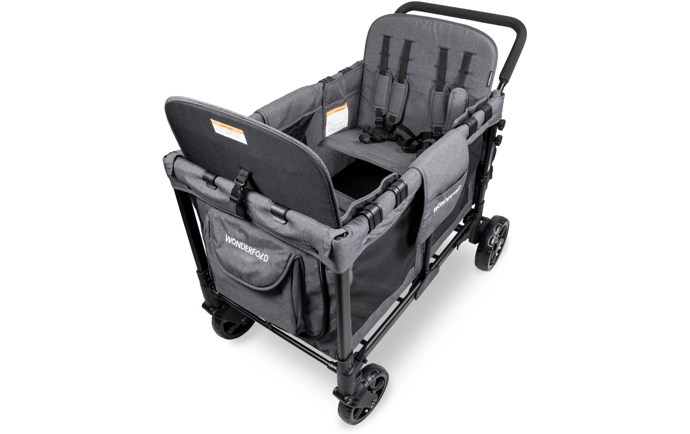 Geschwisterwagen »Wonderfold Original Quad 4-Sitzer«, 136 kg