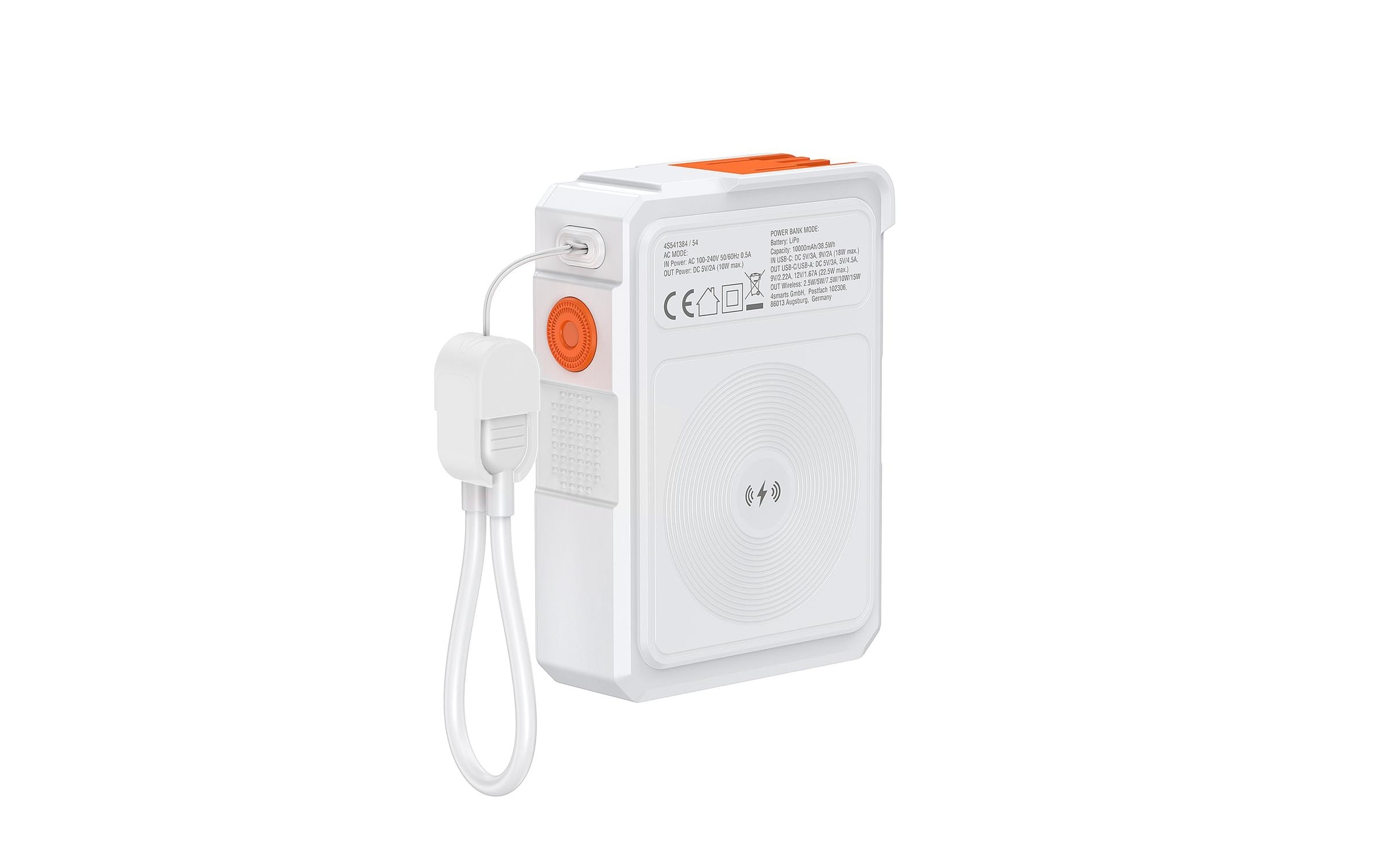 4smarts Powerbank »6in1 Hybrid Charger 10000 mAh«