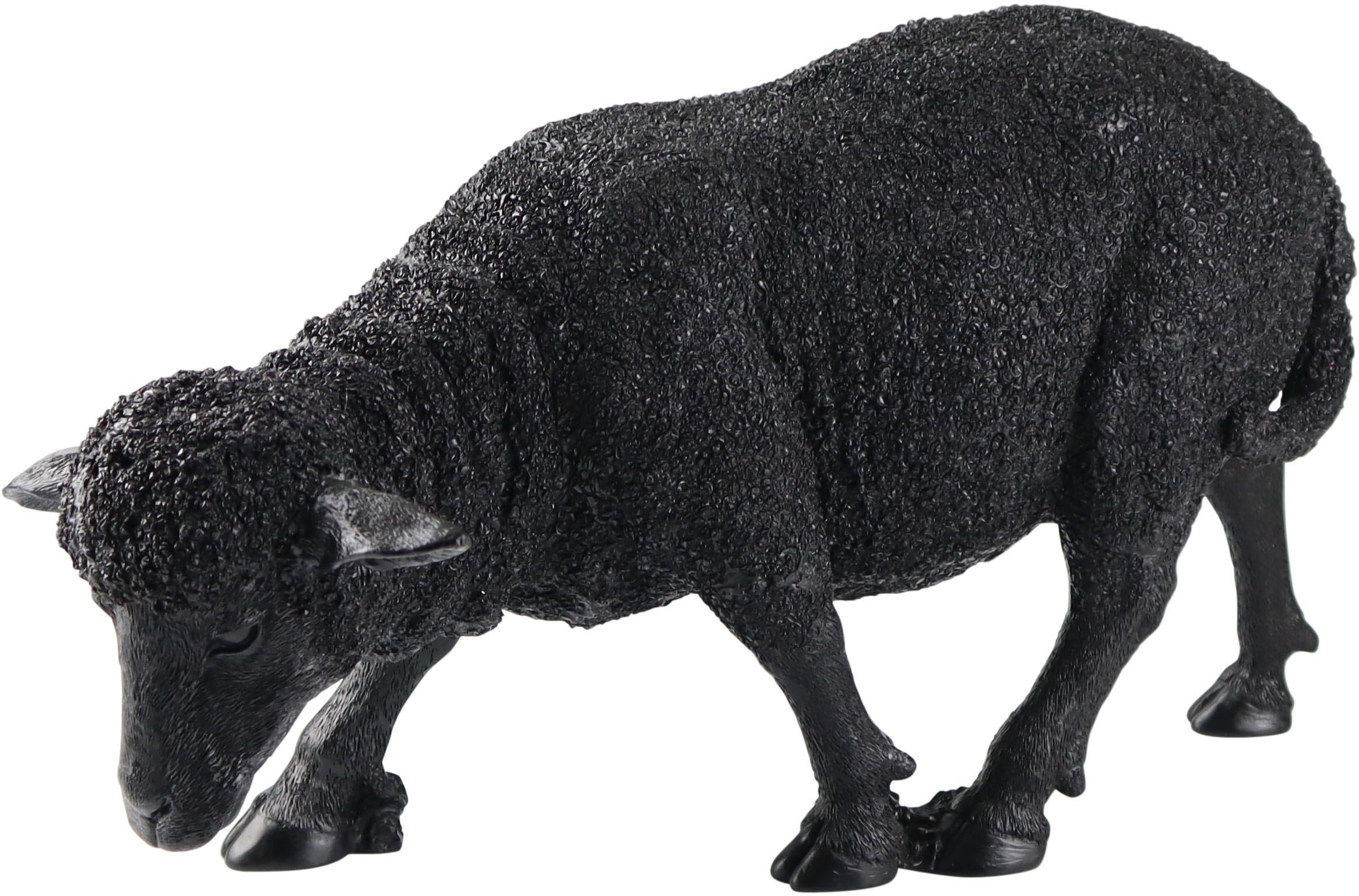 Image of AM Design Dekofigur "Schaf aus Polyresin" Osterdeko in schwarz, silber-, gold- oder cremefarben