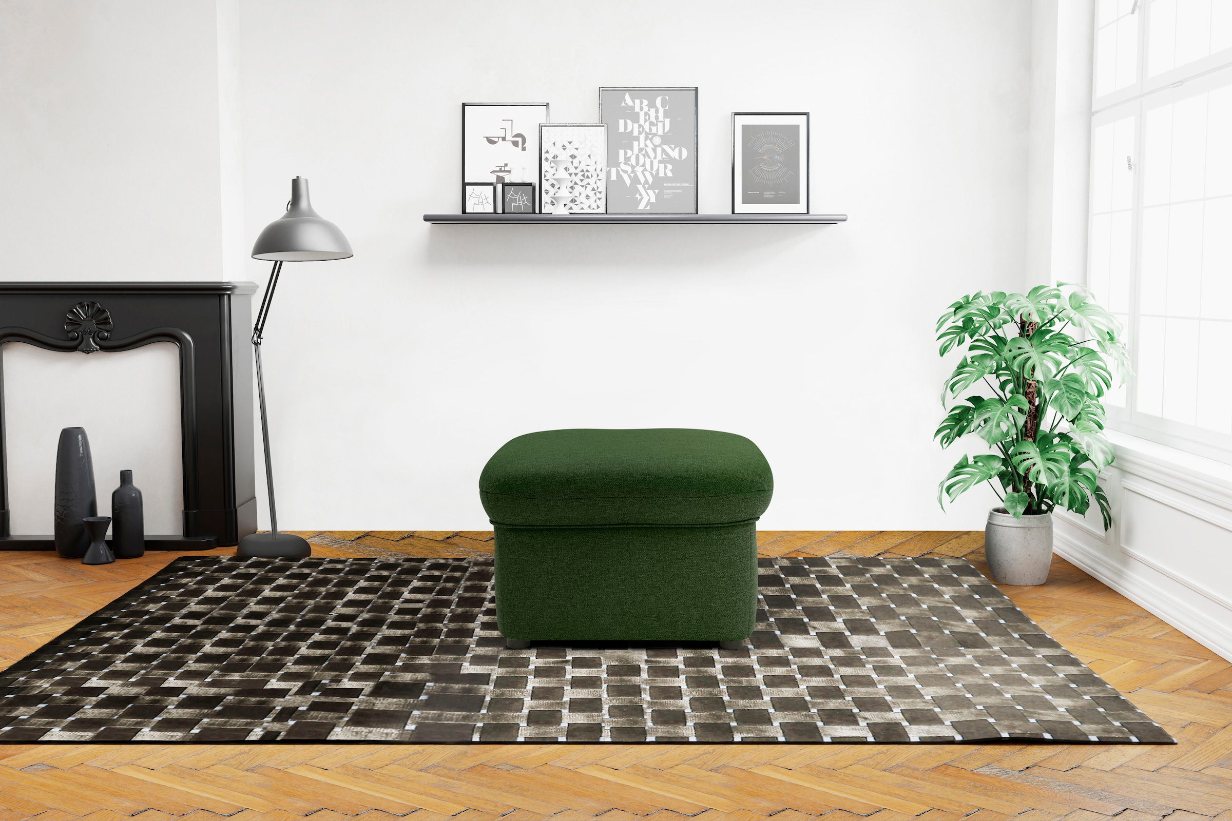 DOMO collection Hocker »Faenza«, DOMO collection Hocker, in grosser Farbvielfalt
