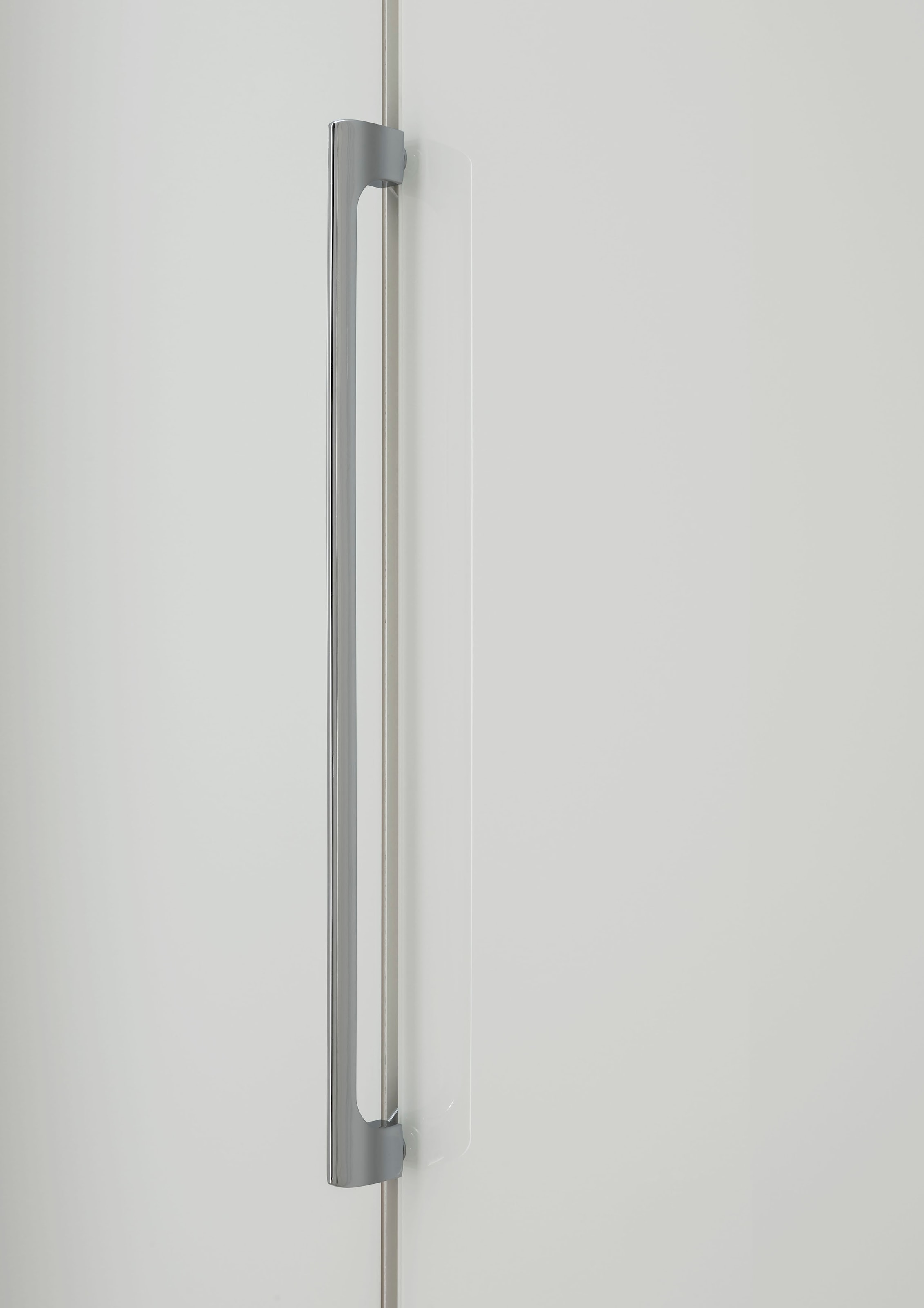 WIEMANN Armoire à portes pliantes »Monaco, Kleiderschrank, Schrank, Wäscheschrank, mit edler Glasfront« 2 Breiten, 2 Höhen 216/236 cm auswählbar, MADE IN GERMANY,  inkl. gepämpften Schubkästen und Türen, mit Panoramaöffnung