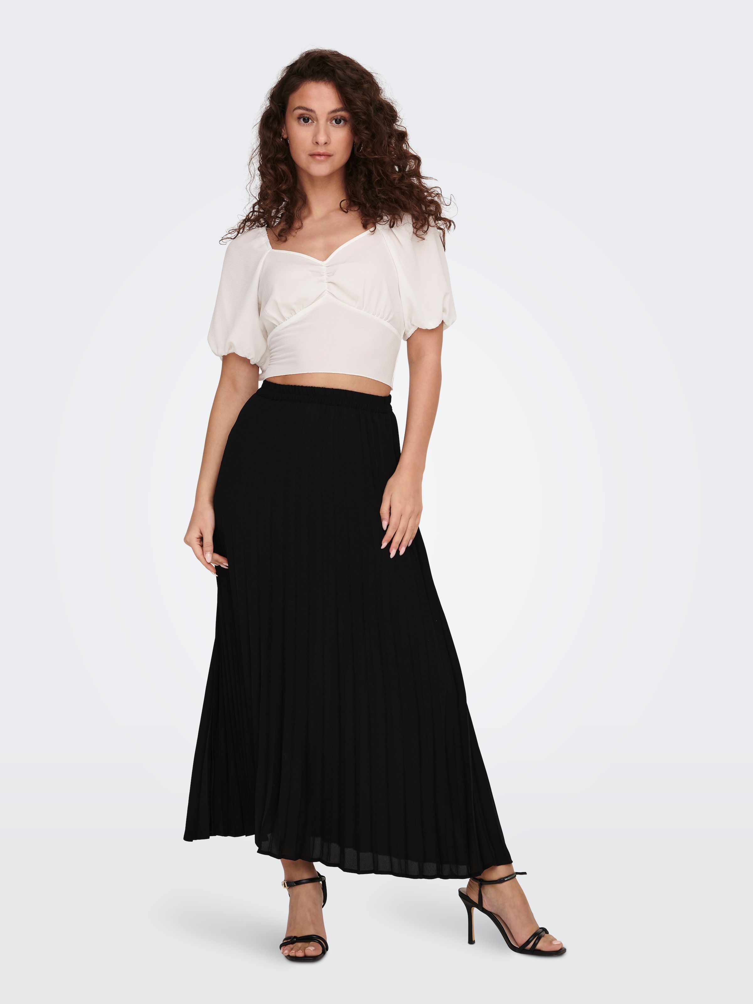 ONLY Plisseerock »ONLALMA LIFE POLY PLISSE SKIRT SOLID«