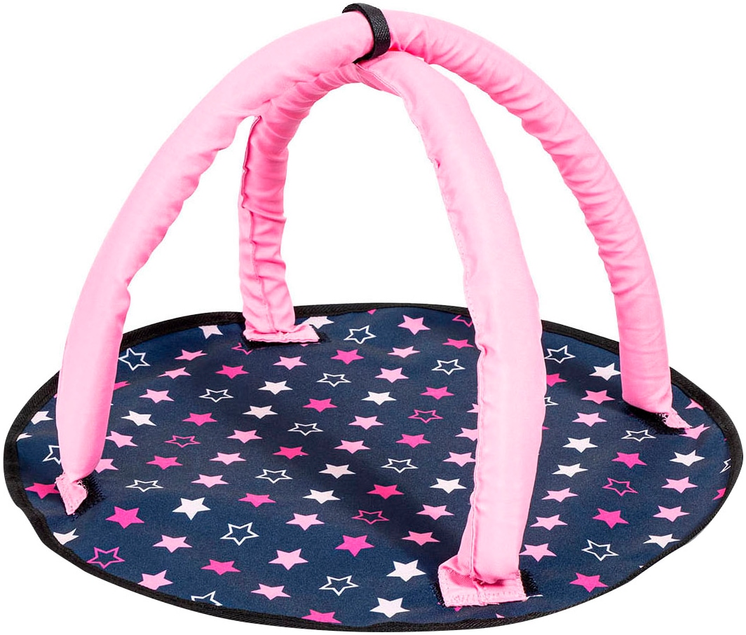 Bayer Kombi-Puppenwagen »Xeo Deluxe, blau/rosa«