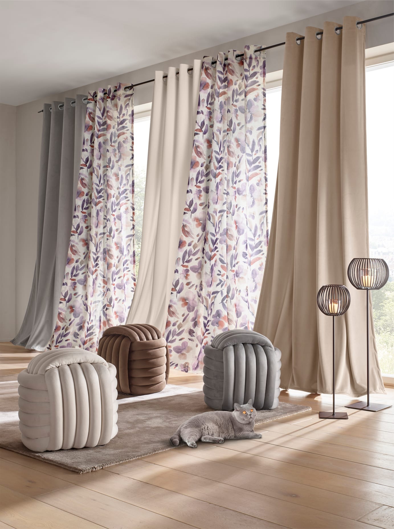 heine home Rideau Bande multifonctionnelle 1 cuis tlg.