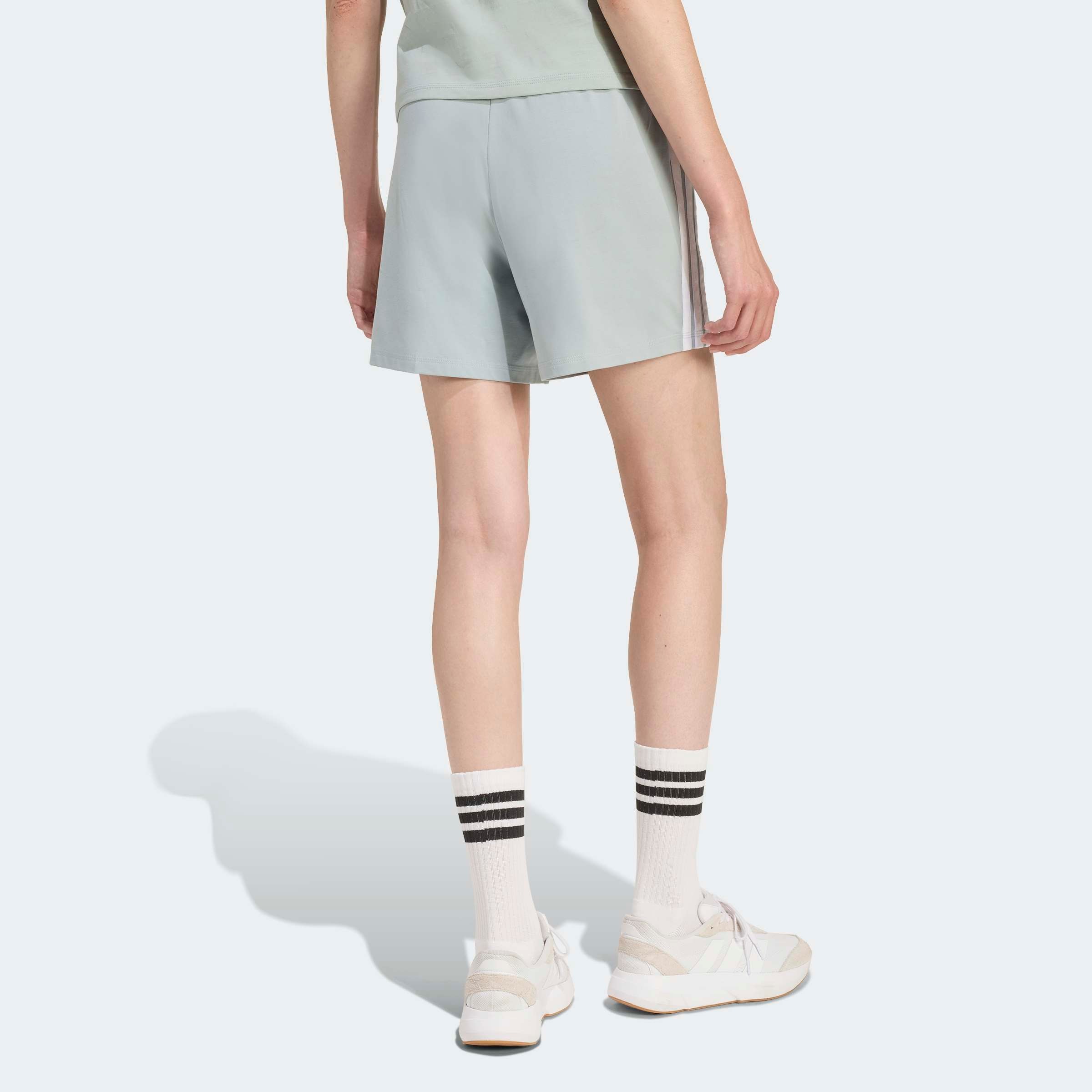adidas Sportswear Short »ESSENTIALS 3-STREIFEN COTTON«