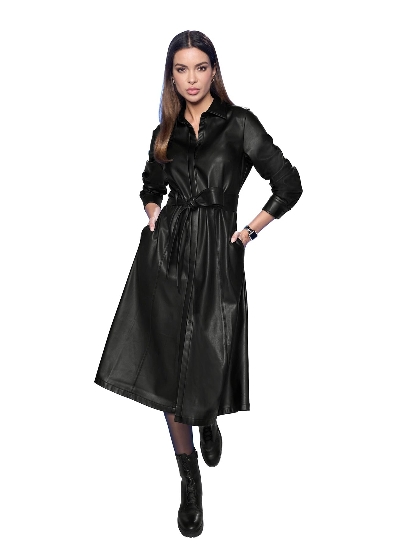 Image of RICK CARDONA by Heine Lederkleid »Lederimitat-Kleid« bei Ackermann Versand Schweiz