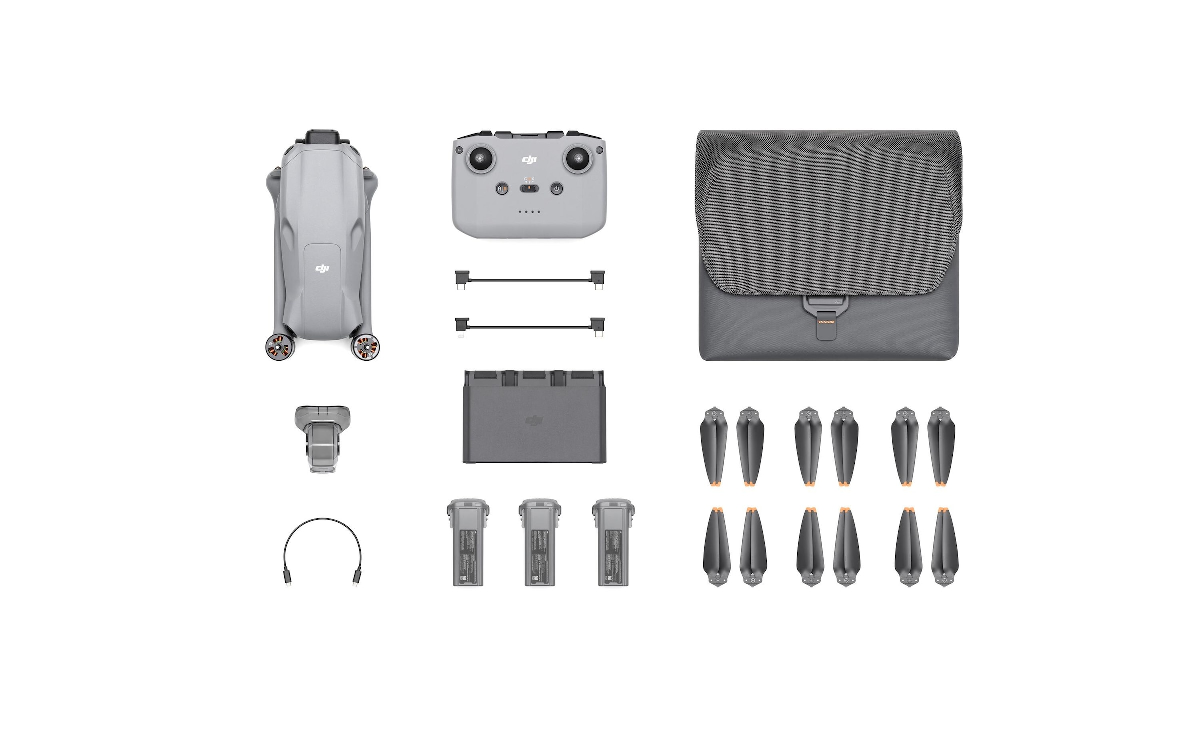 DJI Drohne »Air 3 Fly More Combo mit DJI RC-N2«