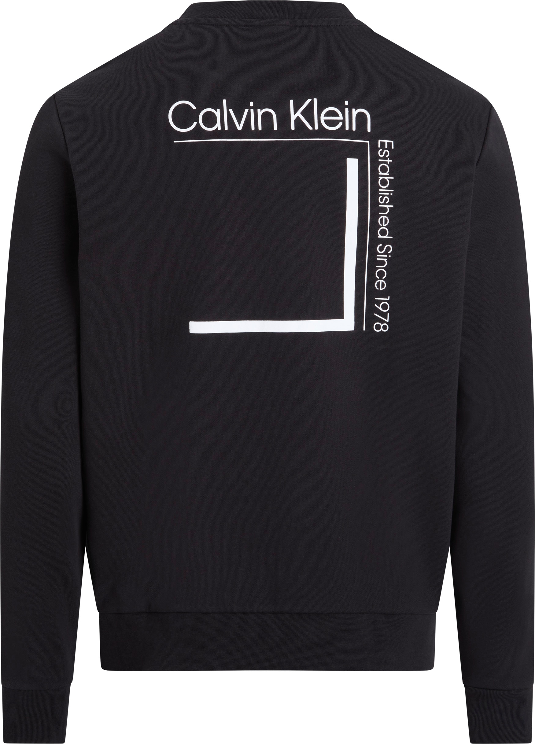 Calvin Klein Sweatshirt »CP-LINEAR BOX LOGO SWEATSHIRT«, mit Logo auf der Rückseite