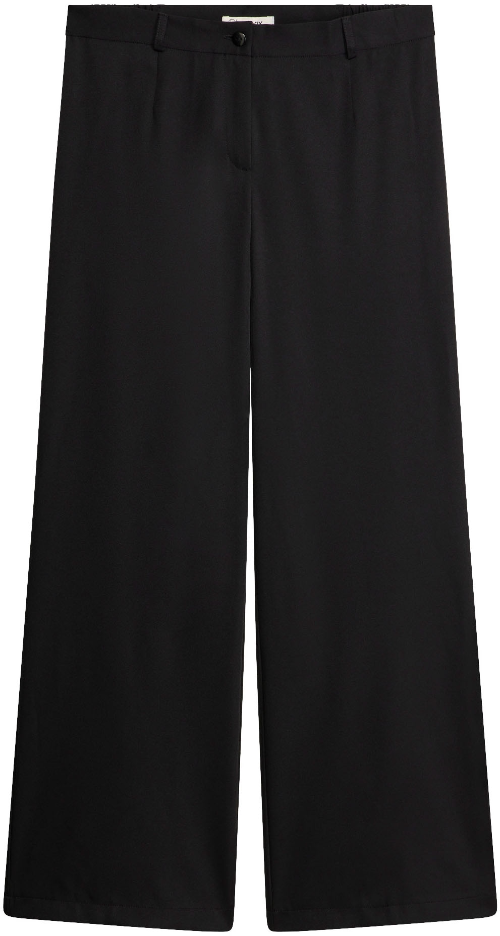 bonprix Pantalon marlène  jambe large, pli marqué et ceinture confortable