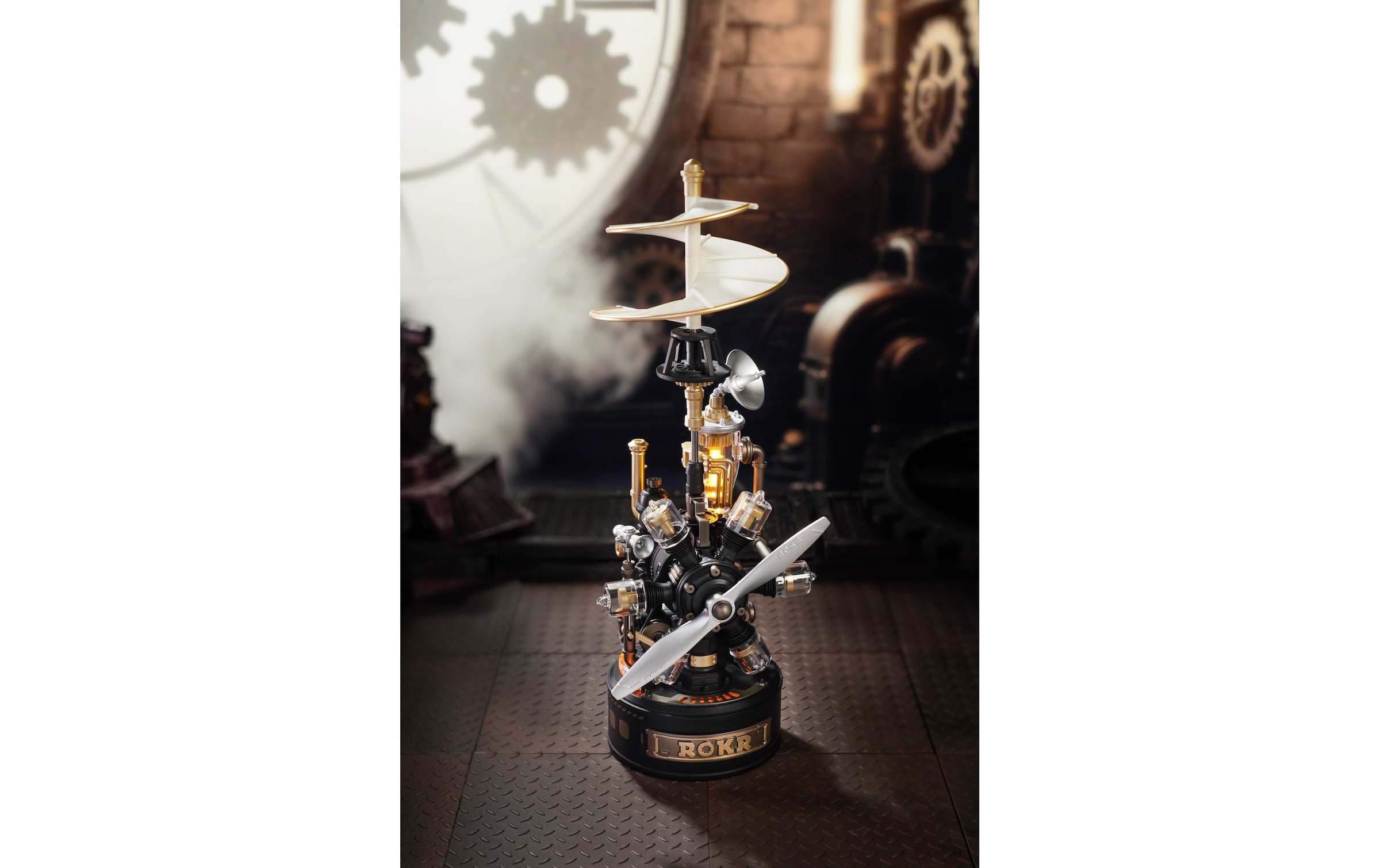   Modellbausatz »Rolife Da Vinci Helicopter Mechanisches 3D-Puzzle«