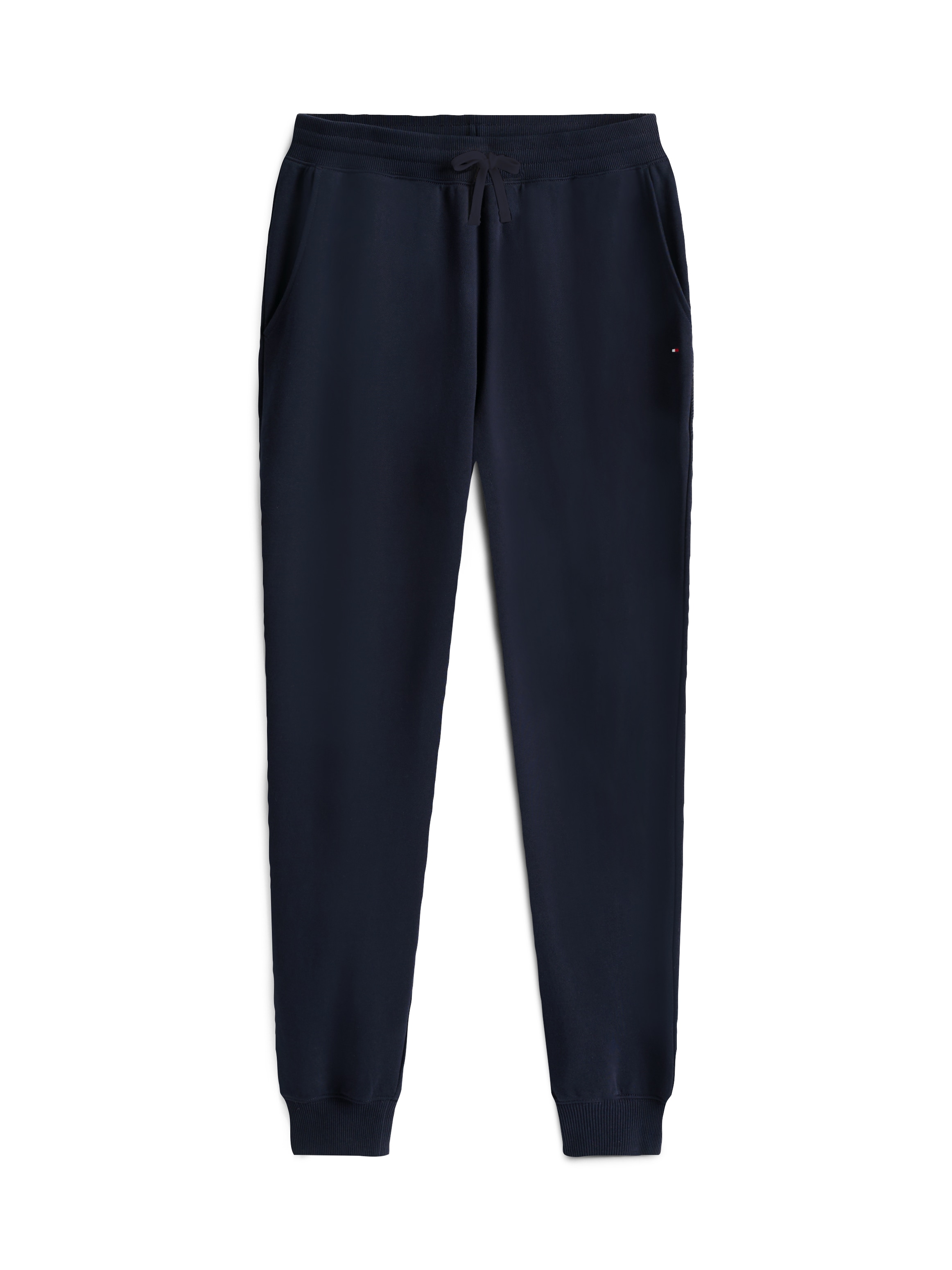 Tommy Hilfiger Pantalon de jogging »ESSENTIAL TERRY«  ceinture élastique, coupe régulière, bord-côte au bas des jambes