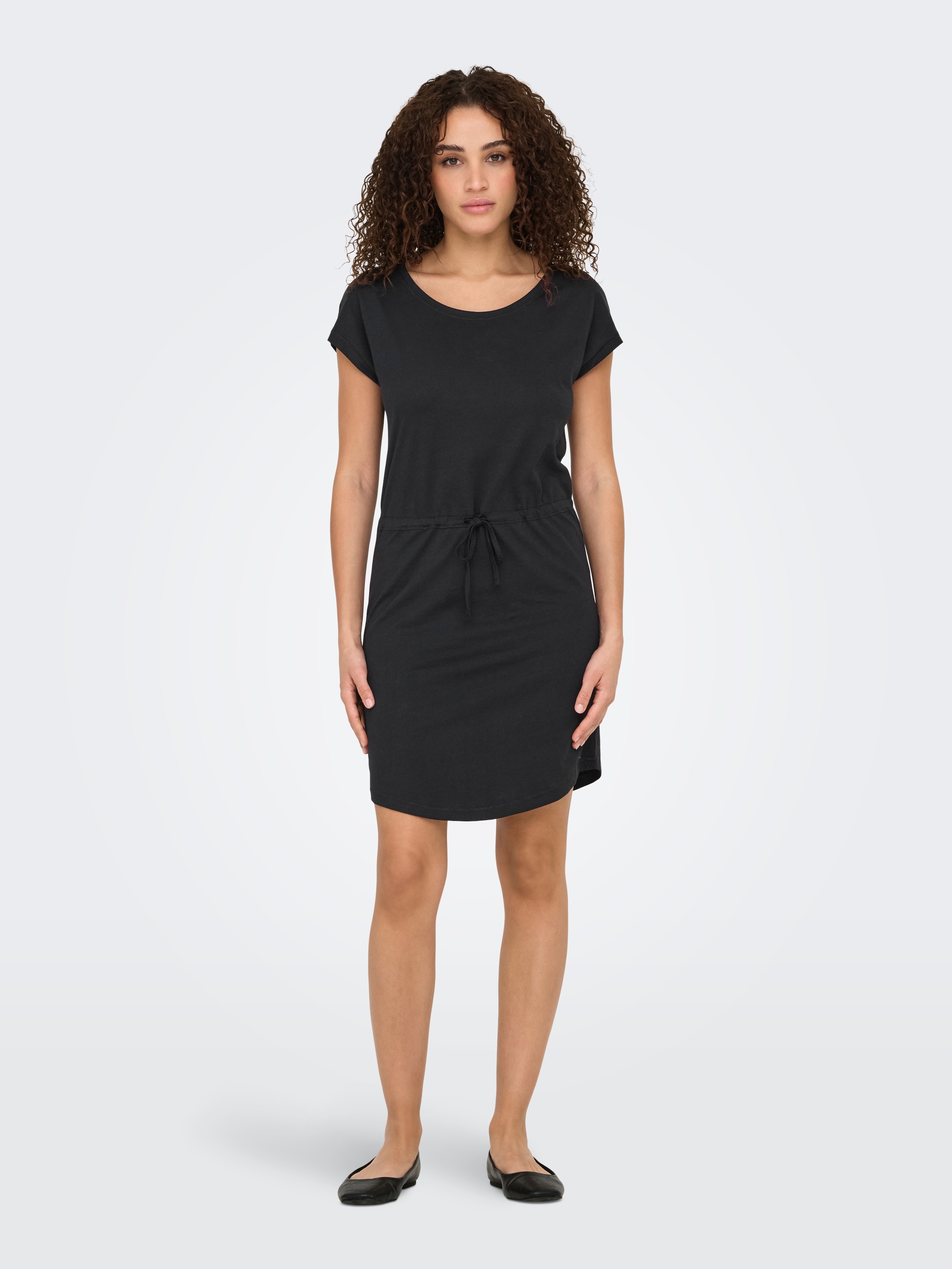 ONLY Robe t-shirt »ONLMAY LIFE S/S DRESS 2 PACK CS JRS« 2er-Pack,  Baumwolle, regular fit, Rundhals