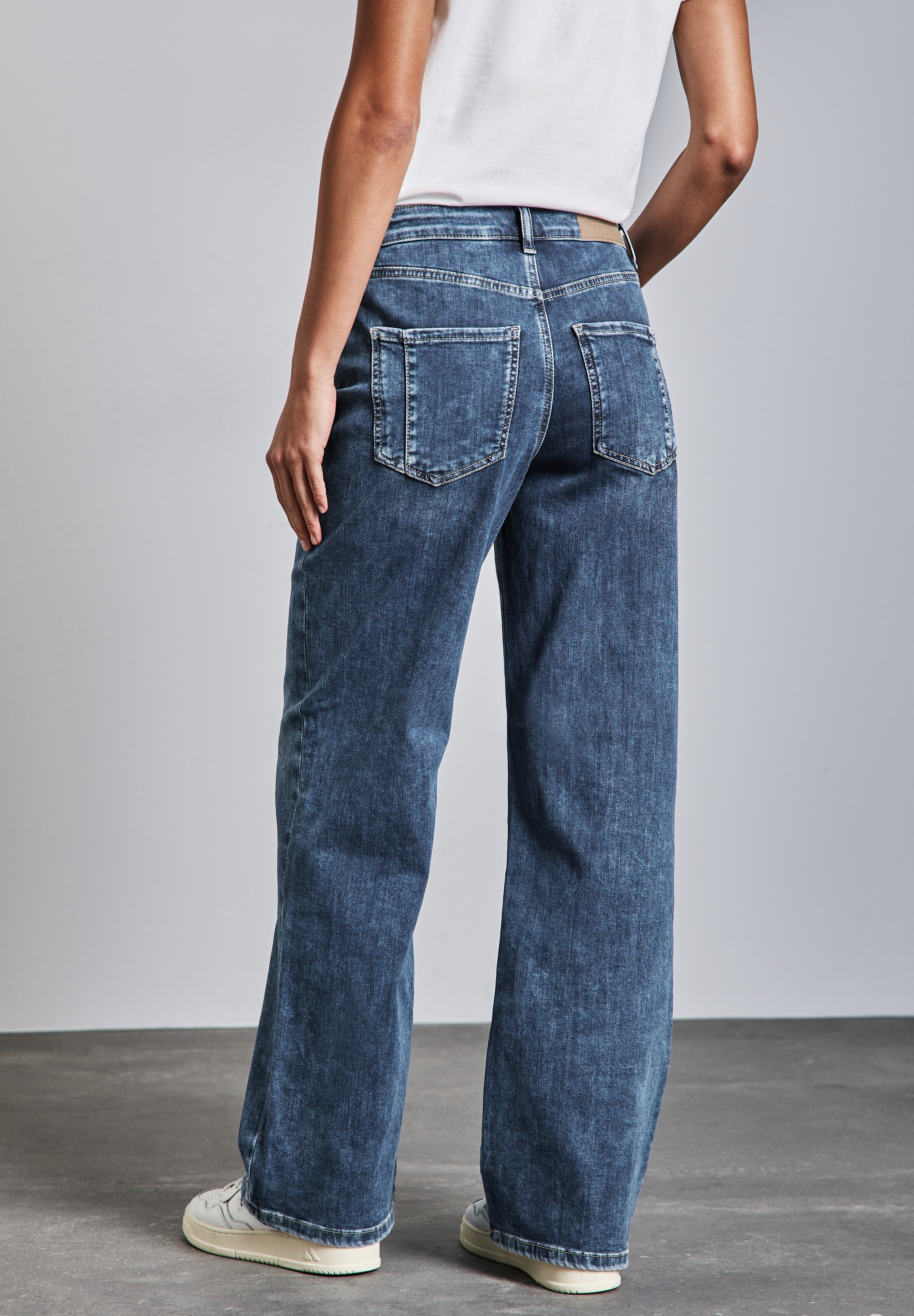 STREET ONE Weite Jeans, im Five-Pocket Style