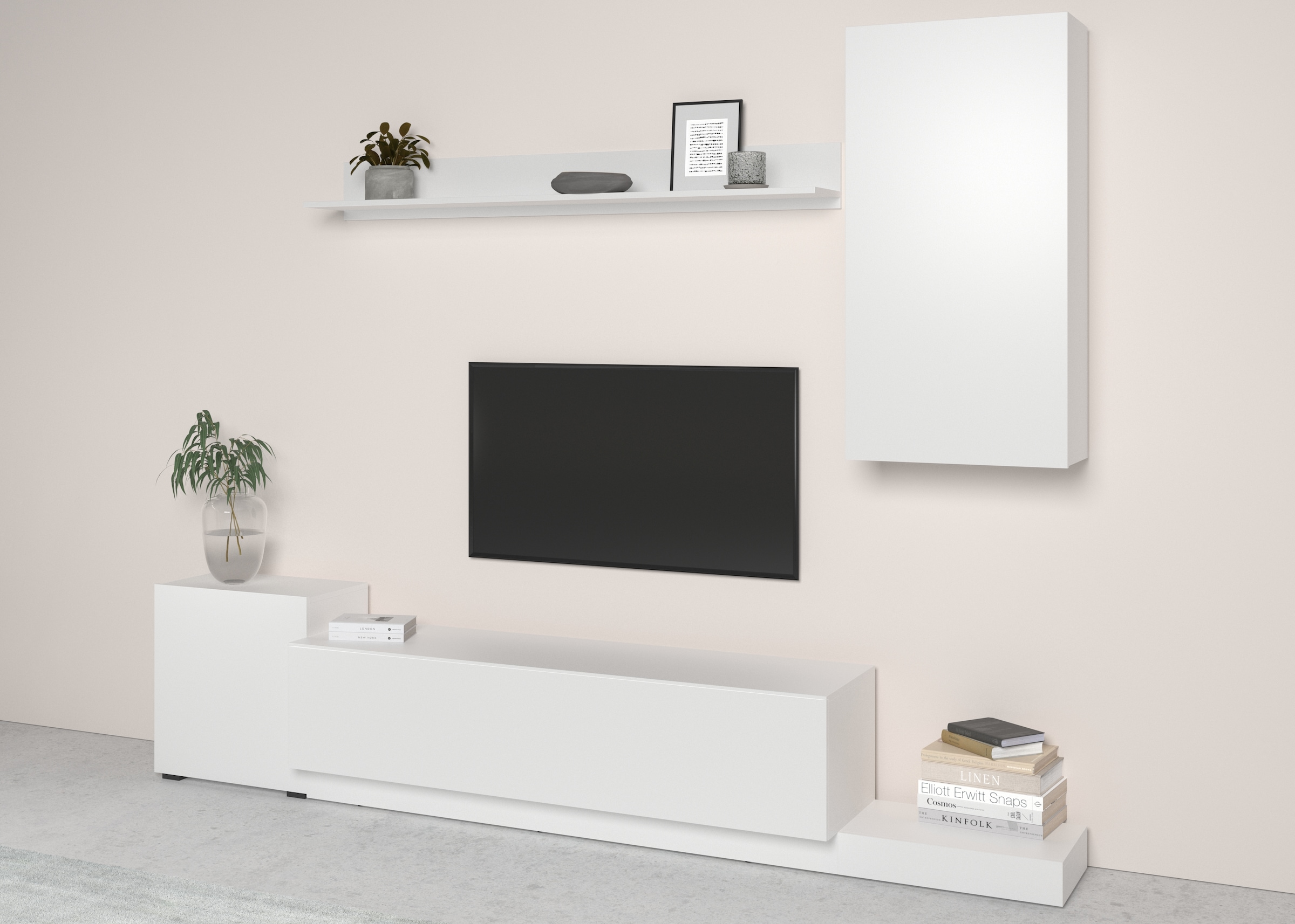 Image of Home affaire Wohnwand "Rimini" Set, 4 Stk. tlg.
